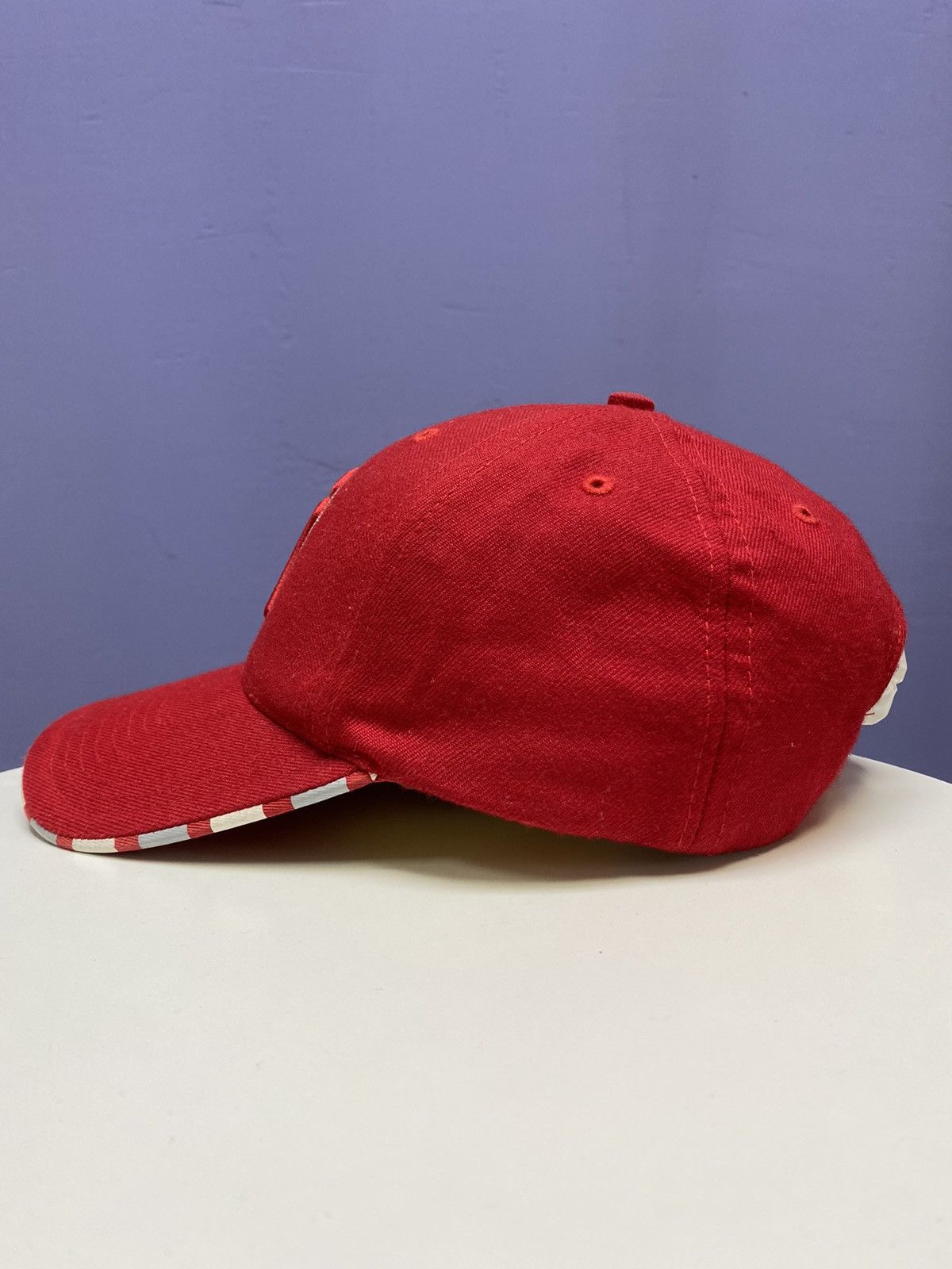 MLB × New York Yankees × Vintage Vintage New York Yankees Red Baseball MLB Cap Hat Rare Size ONE SIZE - 4 Thumbnail