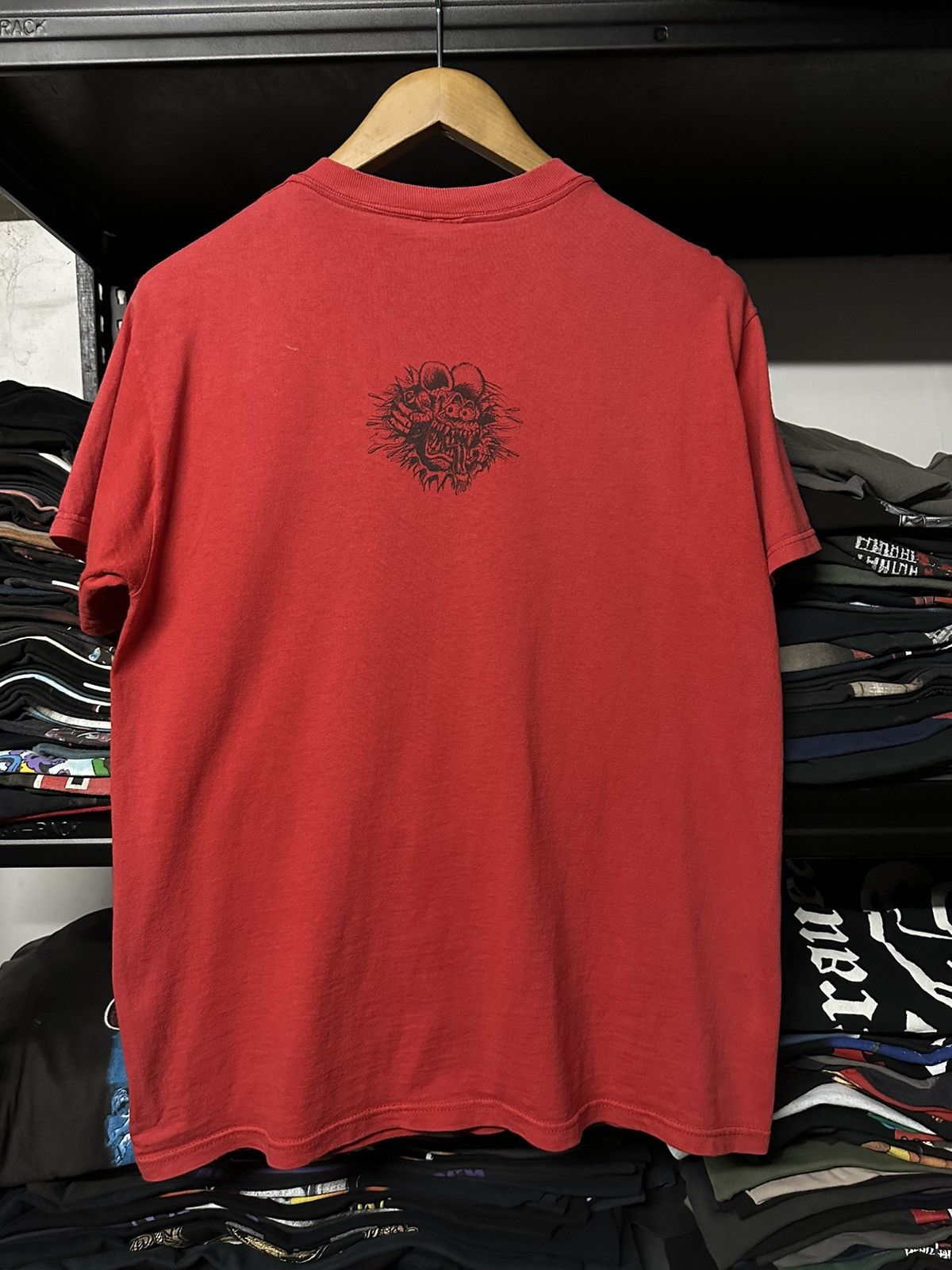 Mickey Mouse Vintage 90s Rat Fink Big Daddy Mickey Mouse Tee Size US M / EU 48-50 / 2 - 8 Thumbnail