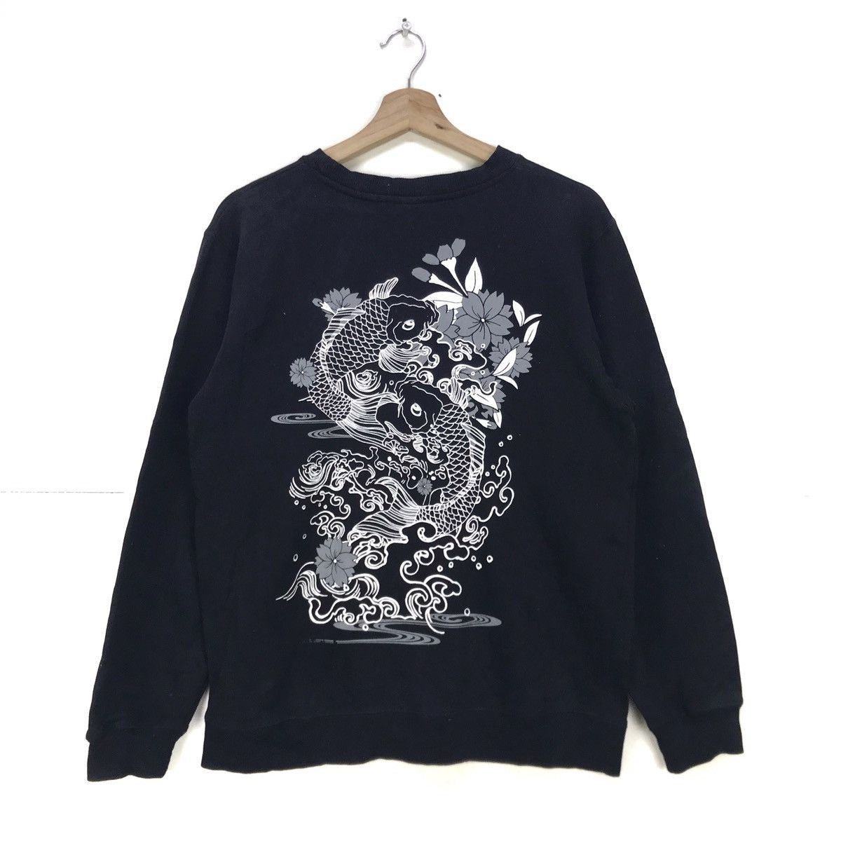 Koi Fish Nishikigoi Yakuza Style Street Fashion Sweatshirt