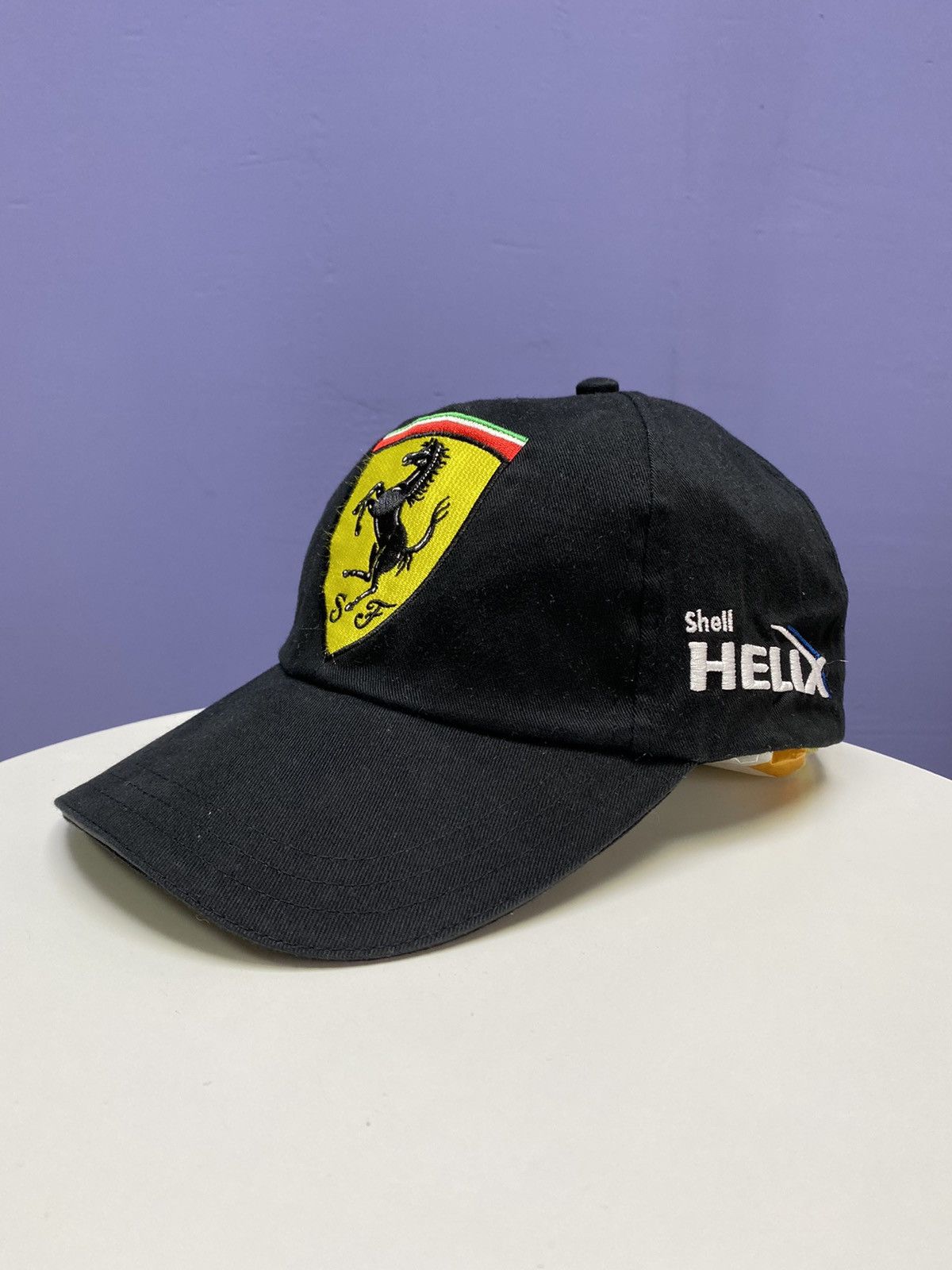 Ferrari × Formula 1 Ferrari F1 Racing Cap Hat Black OS Formula One Adult’s Uno Size ONE SIZE - 1 Thumbnail