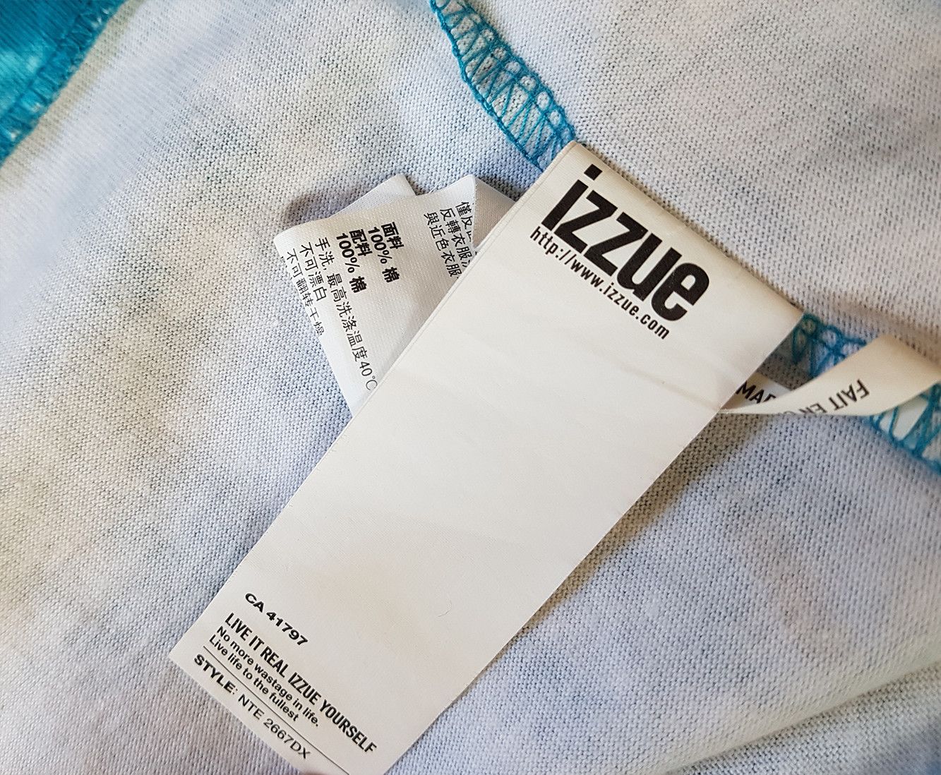 izzue IZZUE short sleeve t shirt tee size 5 Size US M / EU 48-50 / 2 - 4 Thumbnail
