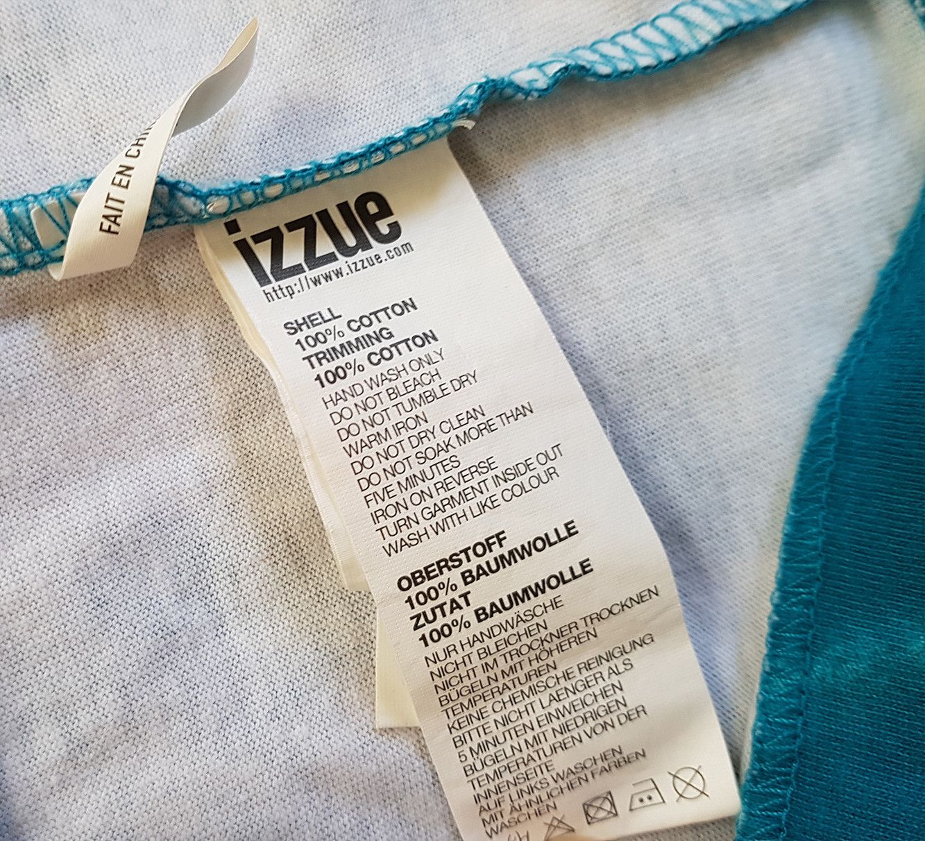 izzue IZZUE short sleeve t shirt tee size 5 Size US M / EU 48-50 / 2 - 5 Thumbnail