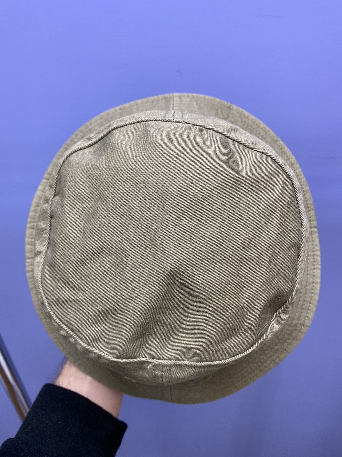 Nike × Vintage Vintage Nike Bucket Hat Swoosh Logo Beige S/M Size Unisex Size ONE SIZE - 8 Thumbnail