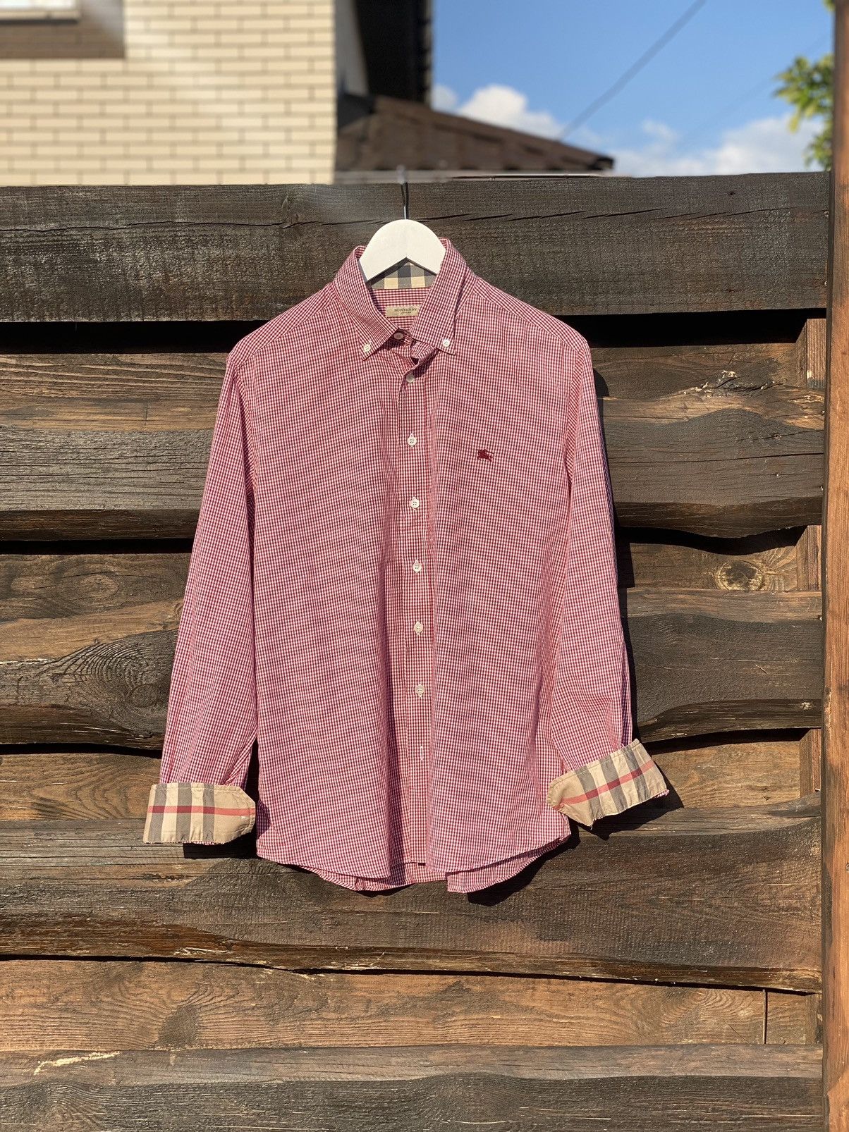 Burberry Burberry Nova Check checkered logo shirt Size US L / EU 52-54 / 3 - 1 Thumbnail