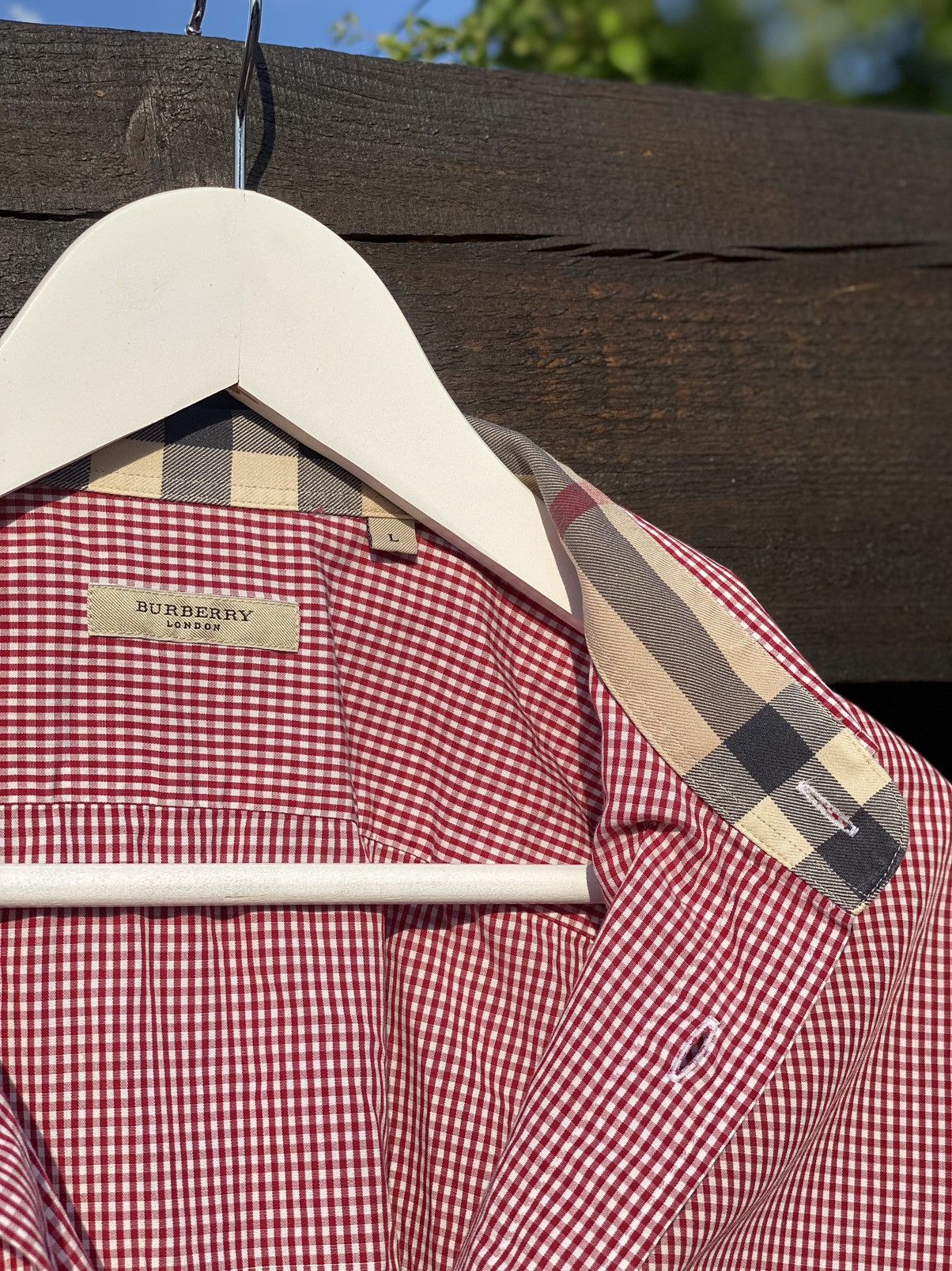Burberry Burberry Nova Check checkered logo shirt Size US L / EU 52-54 / 3 - 7 Thumbnail