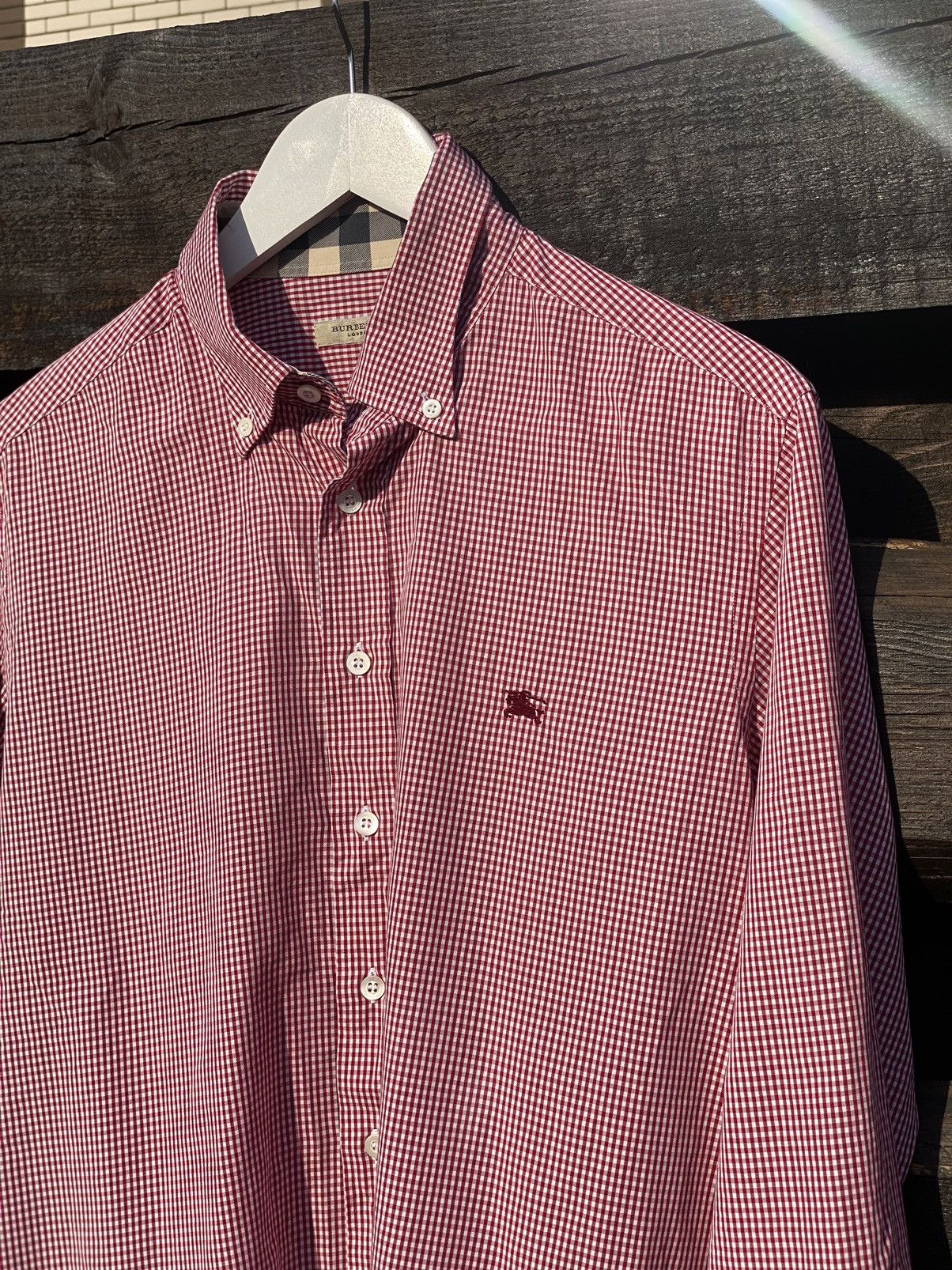 Burberry Burberry Nova Check checkered logo shirt Size US L / EU 52-54 / 3 - 4 Thumbnail