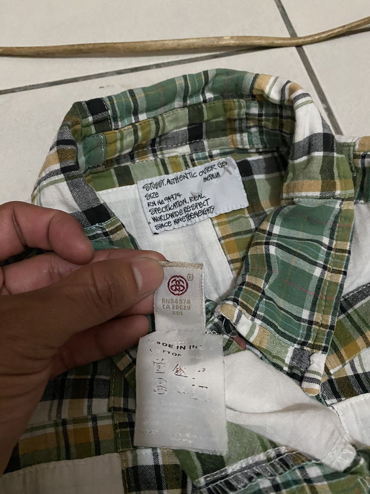 Stussy Rare Stussy Patchwork Size US M / EU 48-50 / 2 - 4 Thumbnail