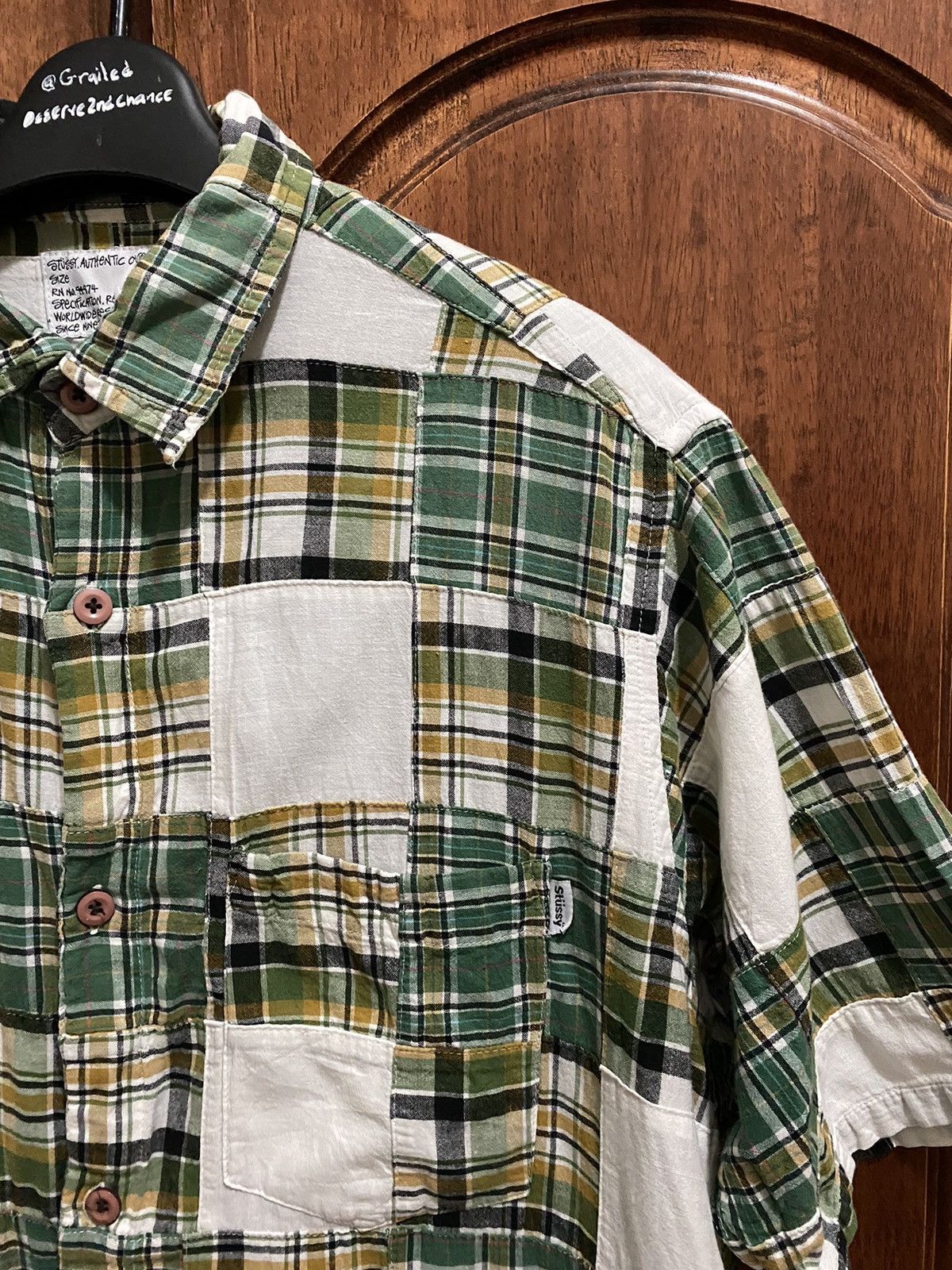 Stussy Boxy Flat Hem Shirt | Grailed