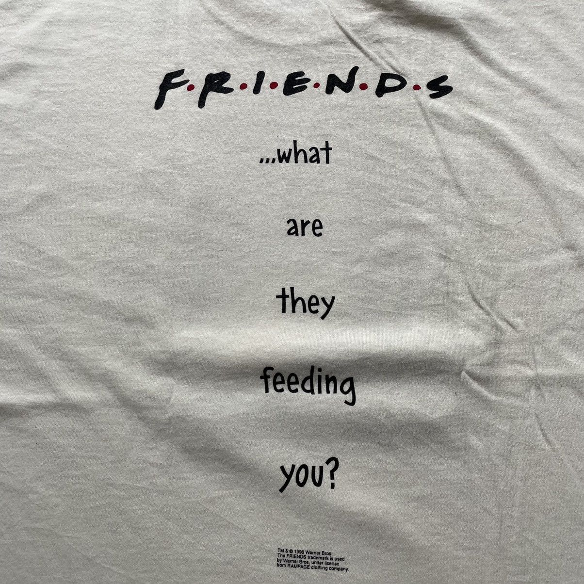 Vintage 1996 Friends Tv show series tee Warner Bros Scrubs sitcom Size US XL / EU 56 / 4 - 4 Thumbnail