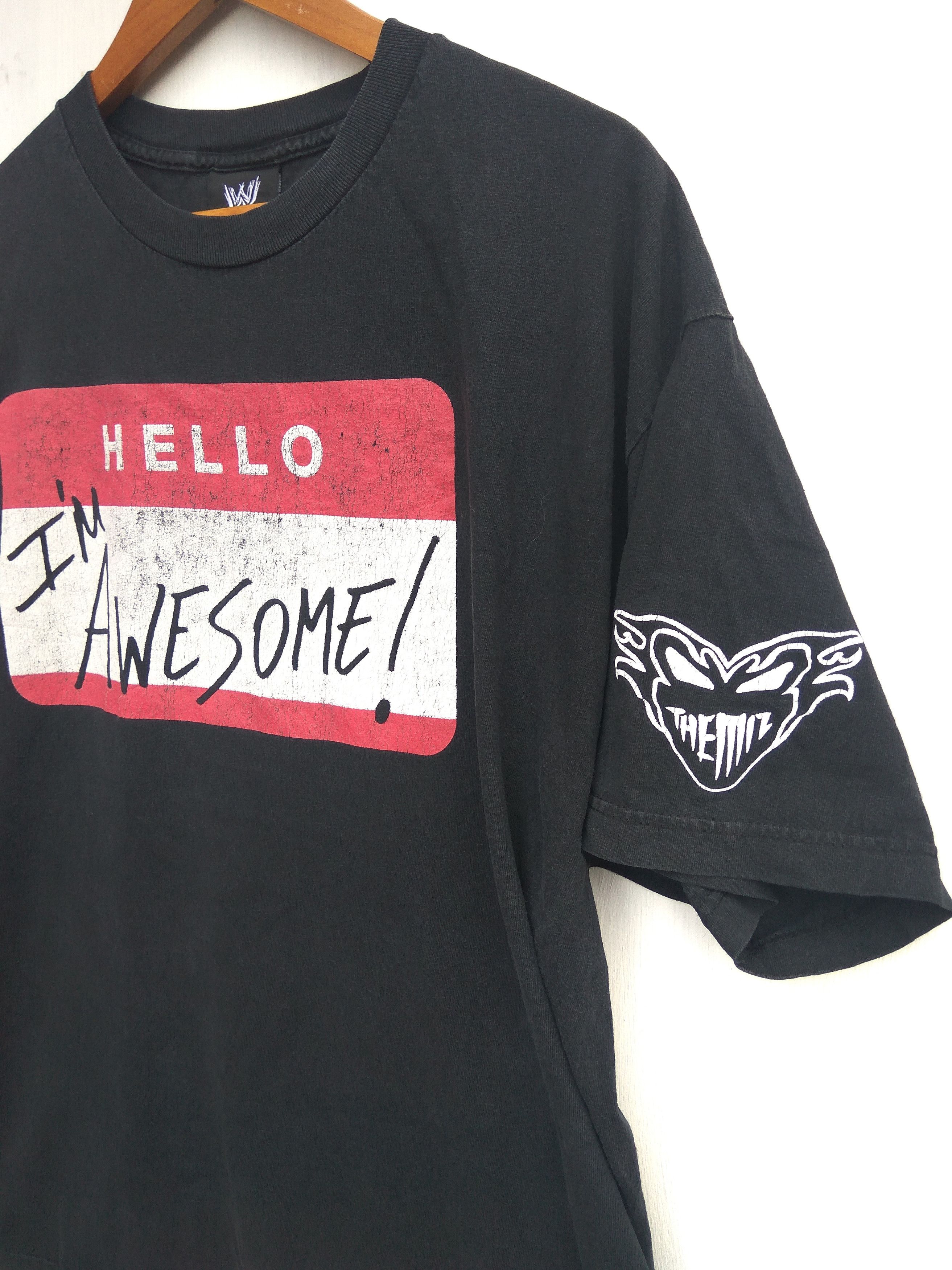 WWE Vintage 90s Vintage WWE t shirt The Miz Size US XL / EU 56 / 4 - 3 Thumbnail