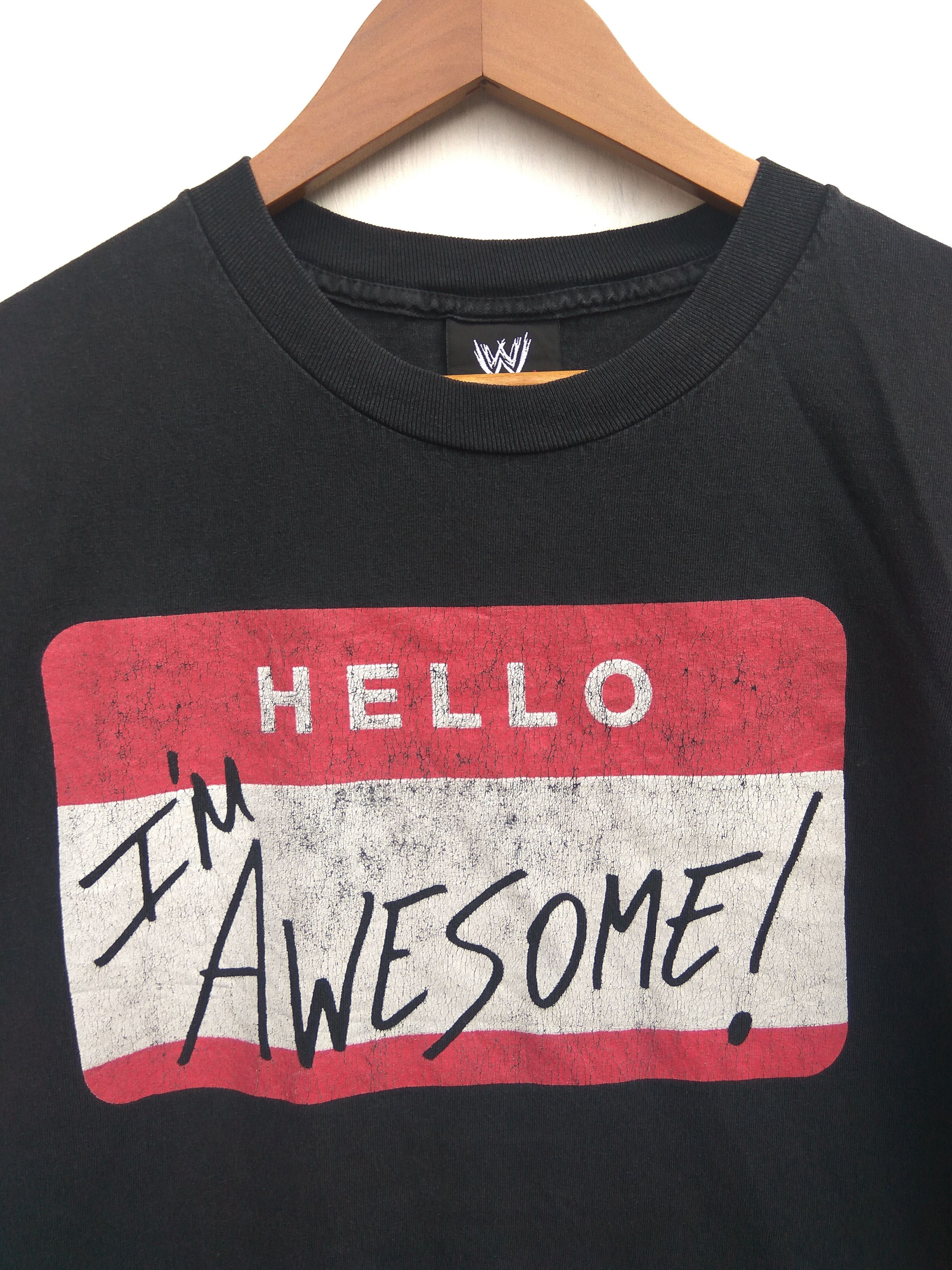 WWE Vintage 90s Vintage WWE t shirt The Miz Size US XL / EU 56 / 4 - 2 Thumbnail