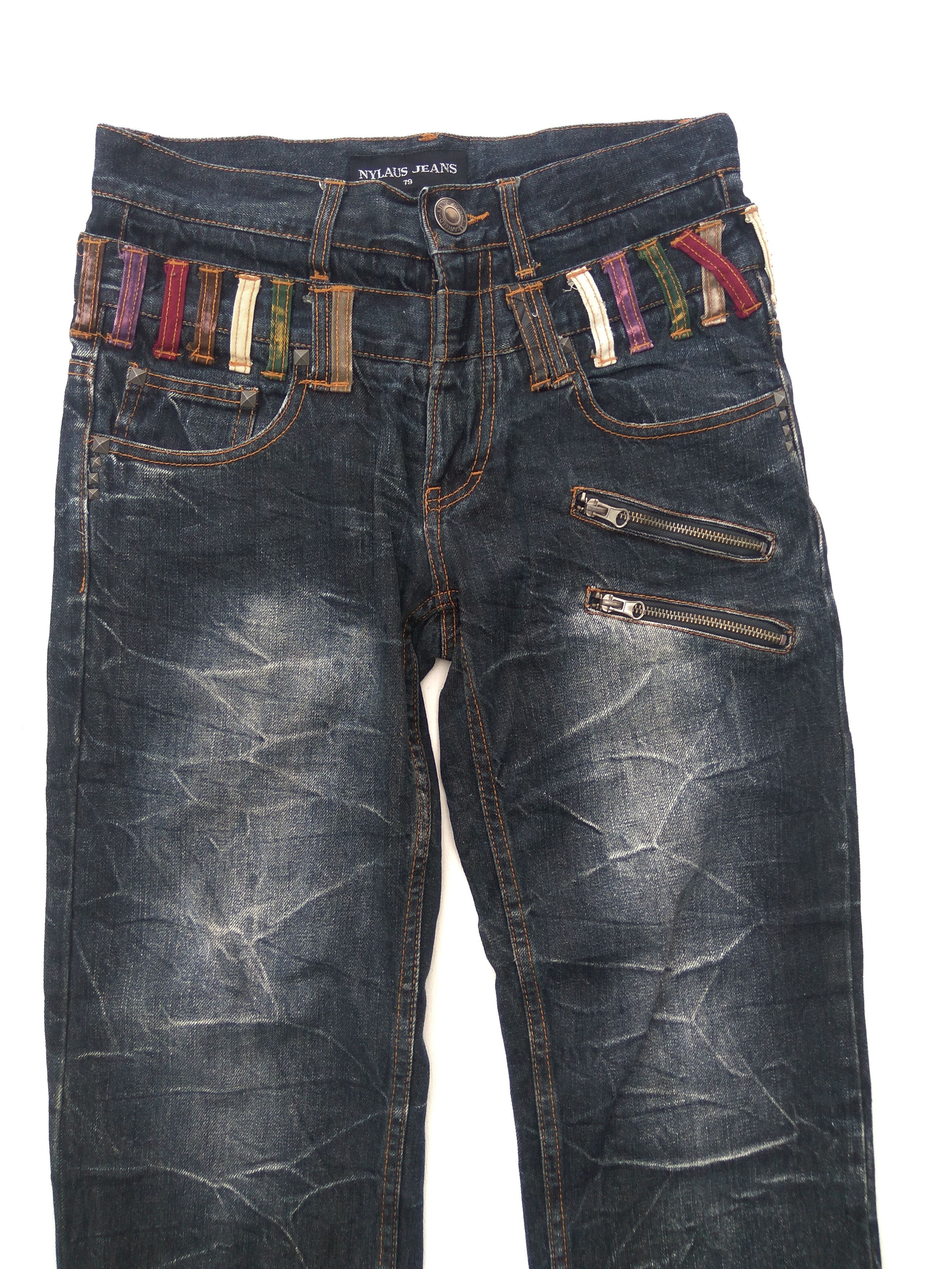 If Six Was Nine Nylaus Jeans Double waist Hysteric Size US 31 - 2 Thumbnail