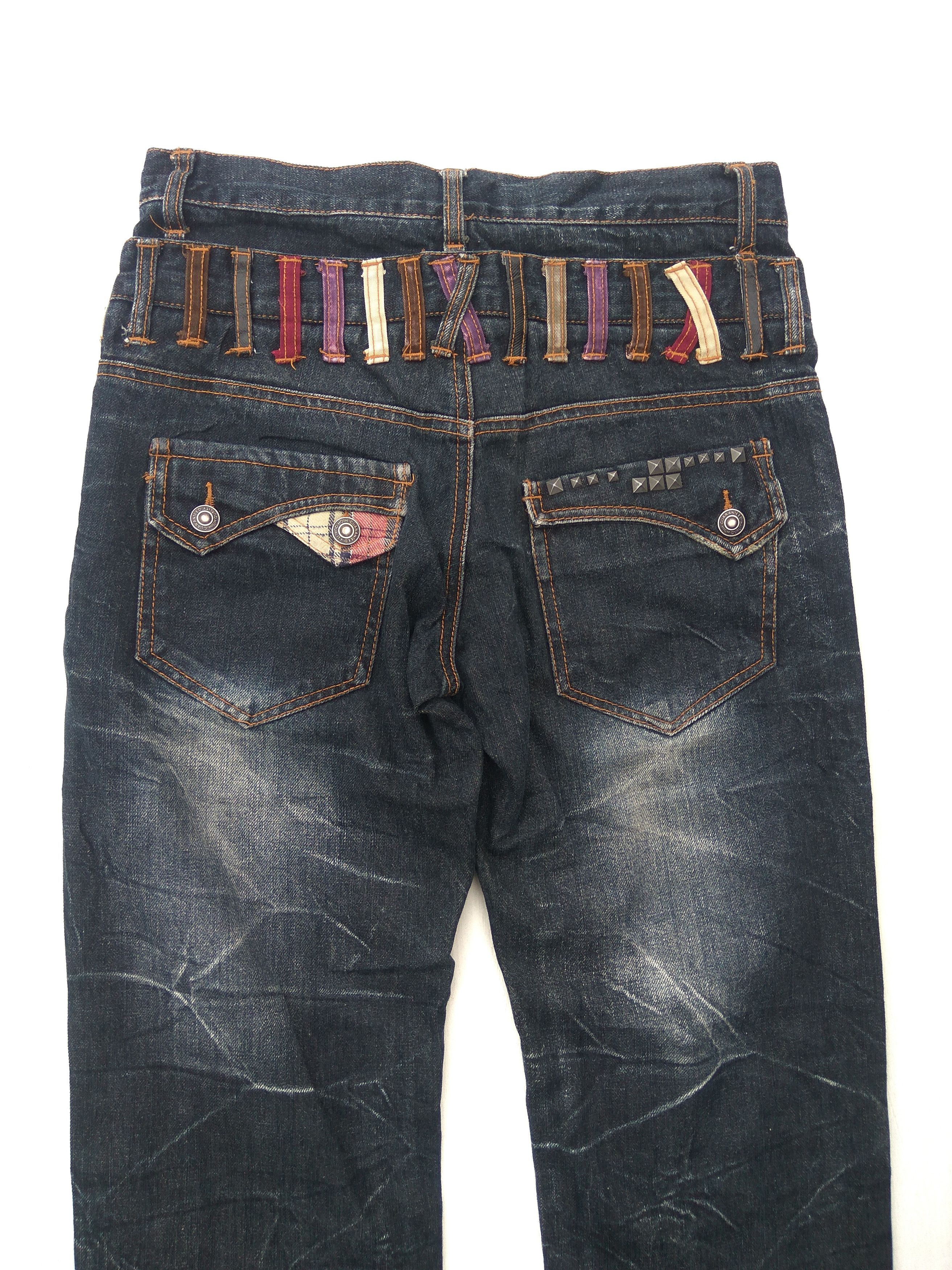 If Six Was Nine Nylaus Jeans Double waist Hysteric Size US 31 - 6 Thumbnail