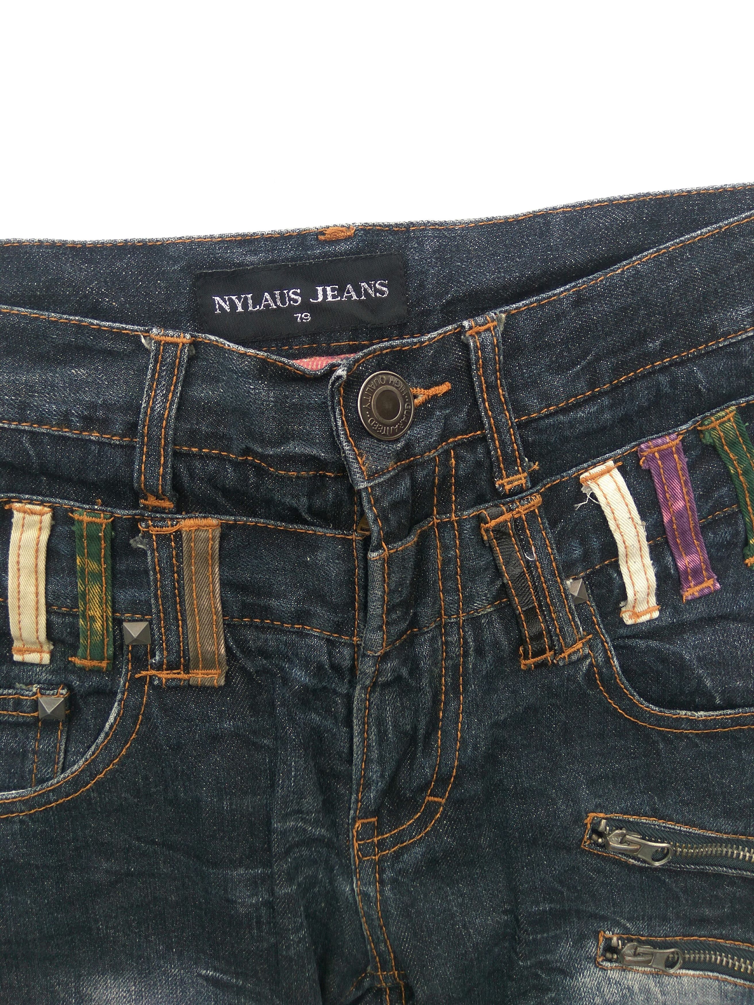 If Six Was Nine Nylaus Jeans Double waist Hysteric Size US 31 - 7 Thumbnail