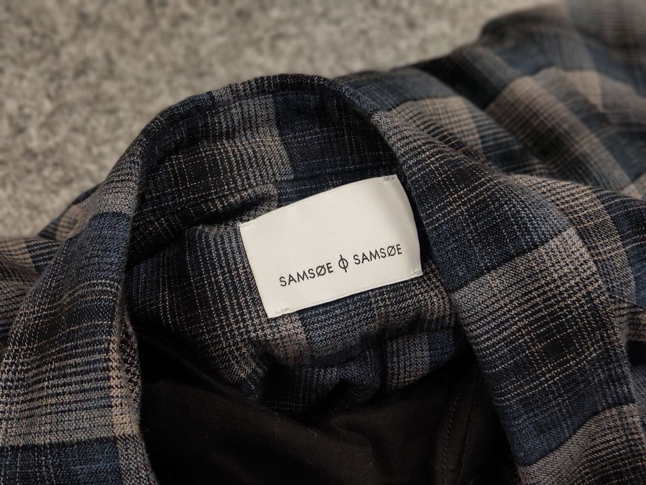 Samsoe Samsoe Vintage Flannel Shirt Checkered Travis Scott Style Hype Size US S / EU 44-46 / 1 - 10 Thumbnail