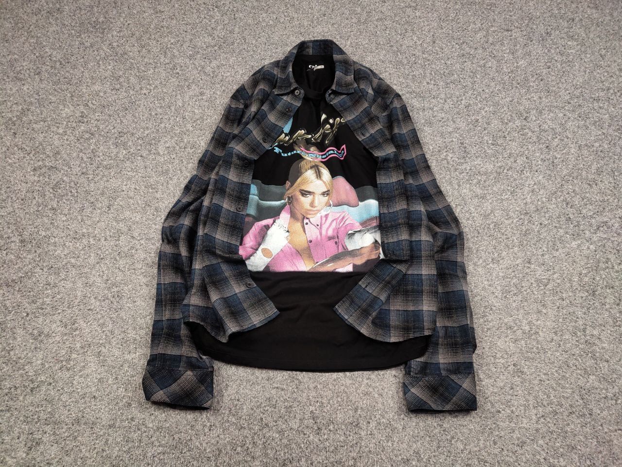 Samsoe Samsoe Vintage Flannel Shirt Checkered Travis Scott Style Hype Size US S / EU 44-46 / 1 - 2 Thumbnail