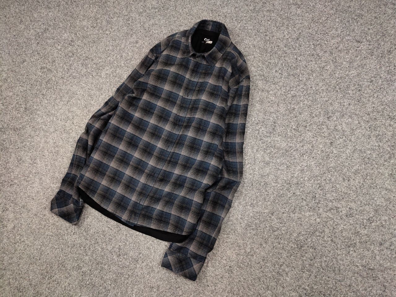 Samsoe Samsoe Vintage Flannel Shirt Checkered Travis Scott Style Hype Size US S / EU 44-46 / 1 - 6 Thumbnail