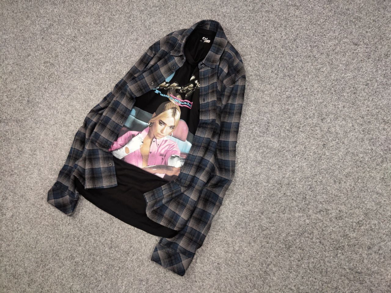 Samsoe Samsoe Vintage Flannel Shirt Checkered Travis Scott Style Hype Size US S / EU 44-46 / 1 - 3 Thumbnail