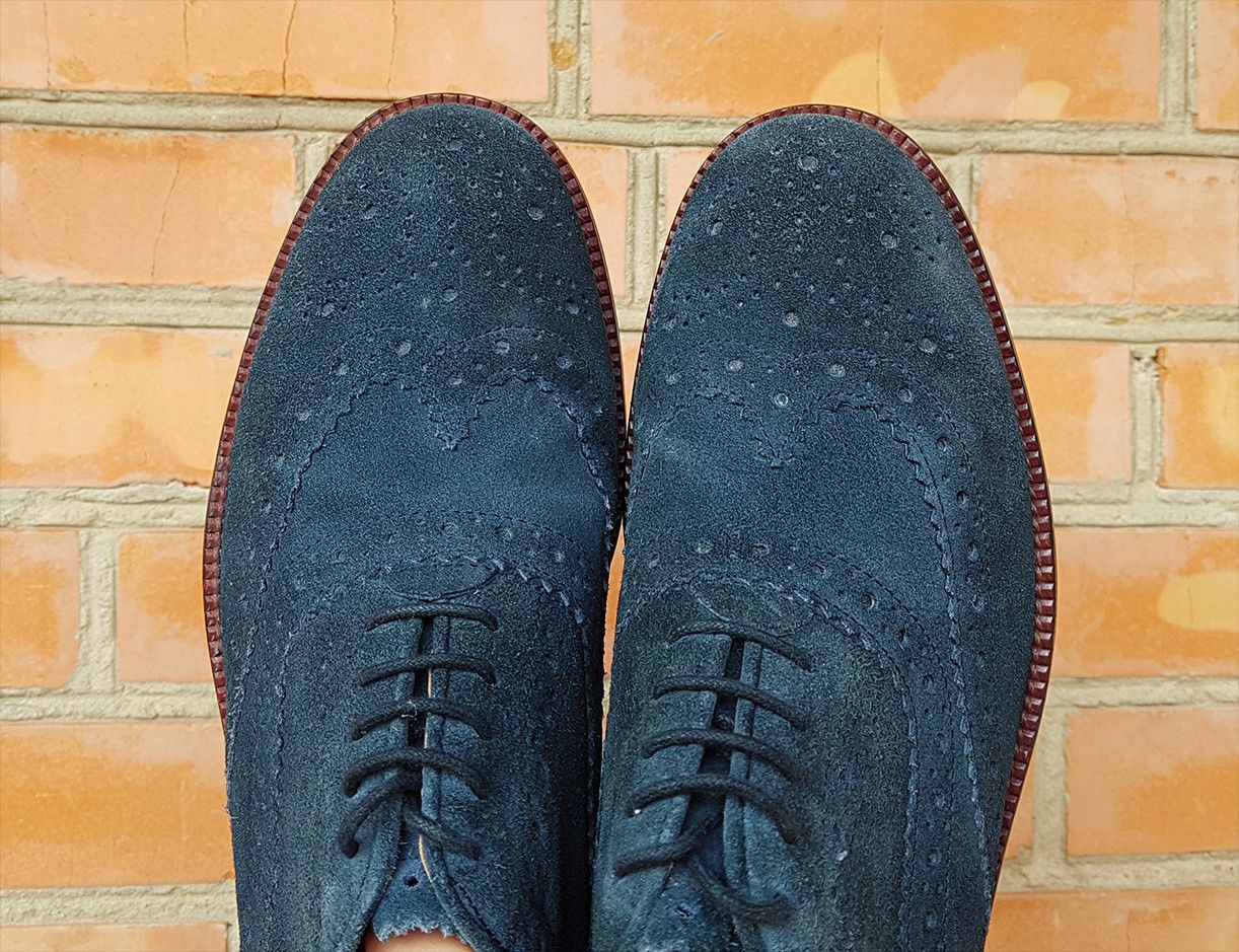Ben Sherman Ben Sherman Suede Brogue Shoes Size US 9 / EU 42 - 5 Thumbnail