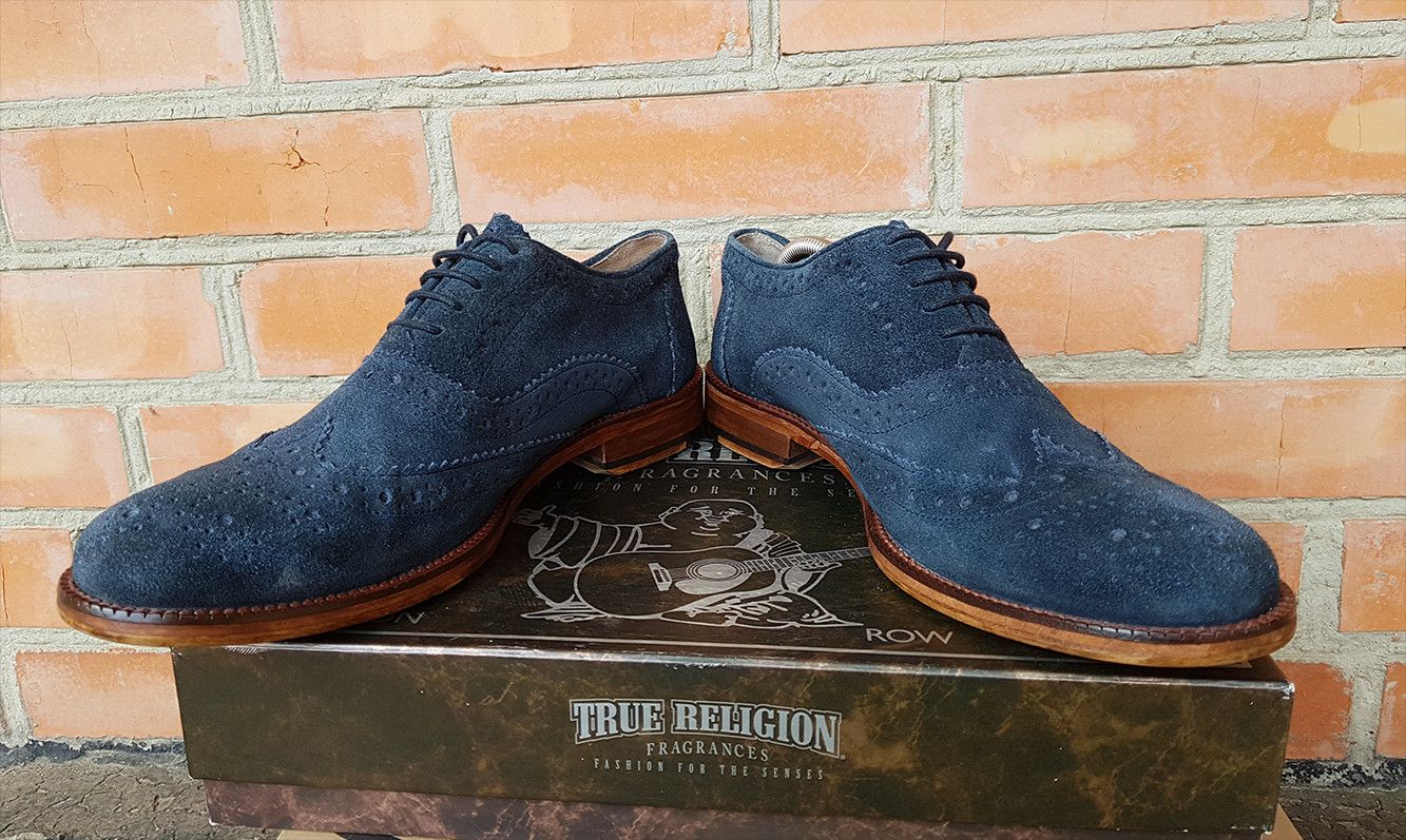 Ben Sherman Ben Sherman Suede Brogue Shoes Size US 9 / EU 42 - 3 Thumbnail