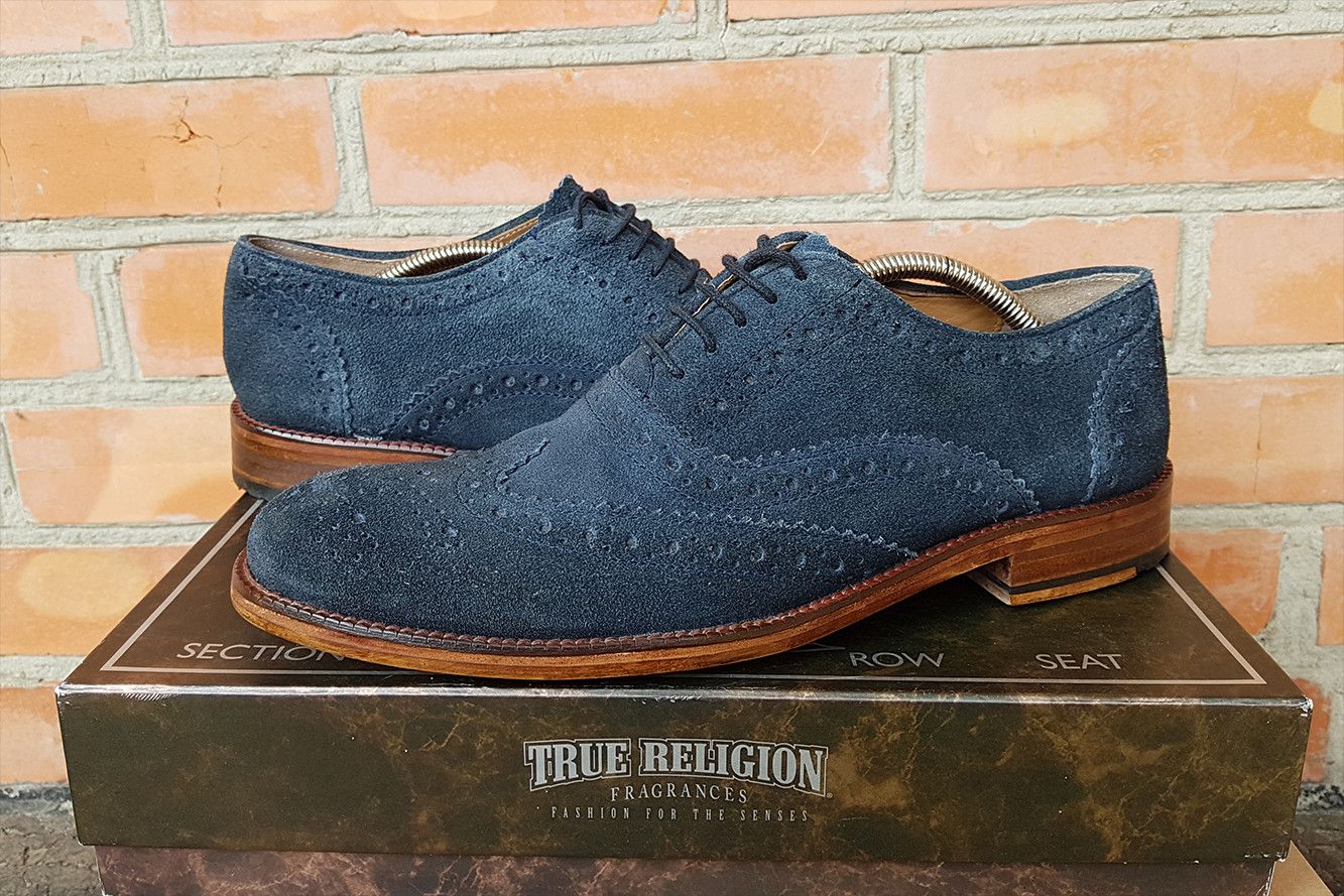 Ben Sherman Ben Sherman Suede Brogue Shoes Size US 9 / EU 42 - 2 Thumbnail