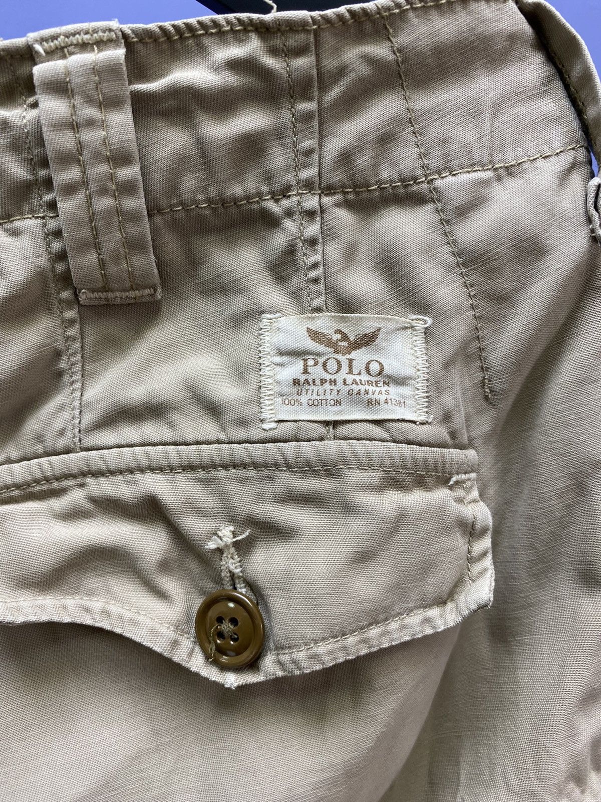 Polo Ralph Lauren × Ralph Lauren Polo Ralph Lauren Cargo Shorts Size 34 Size US 34 / EU 50 - 20 Thumbnail