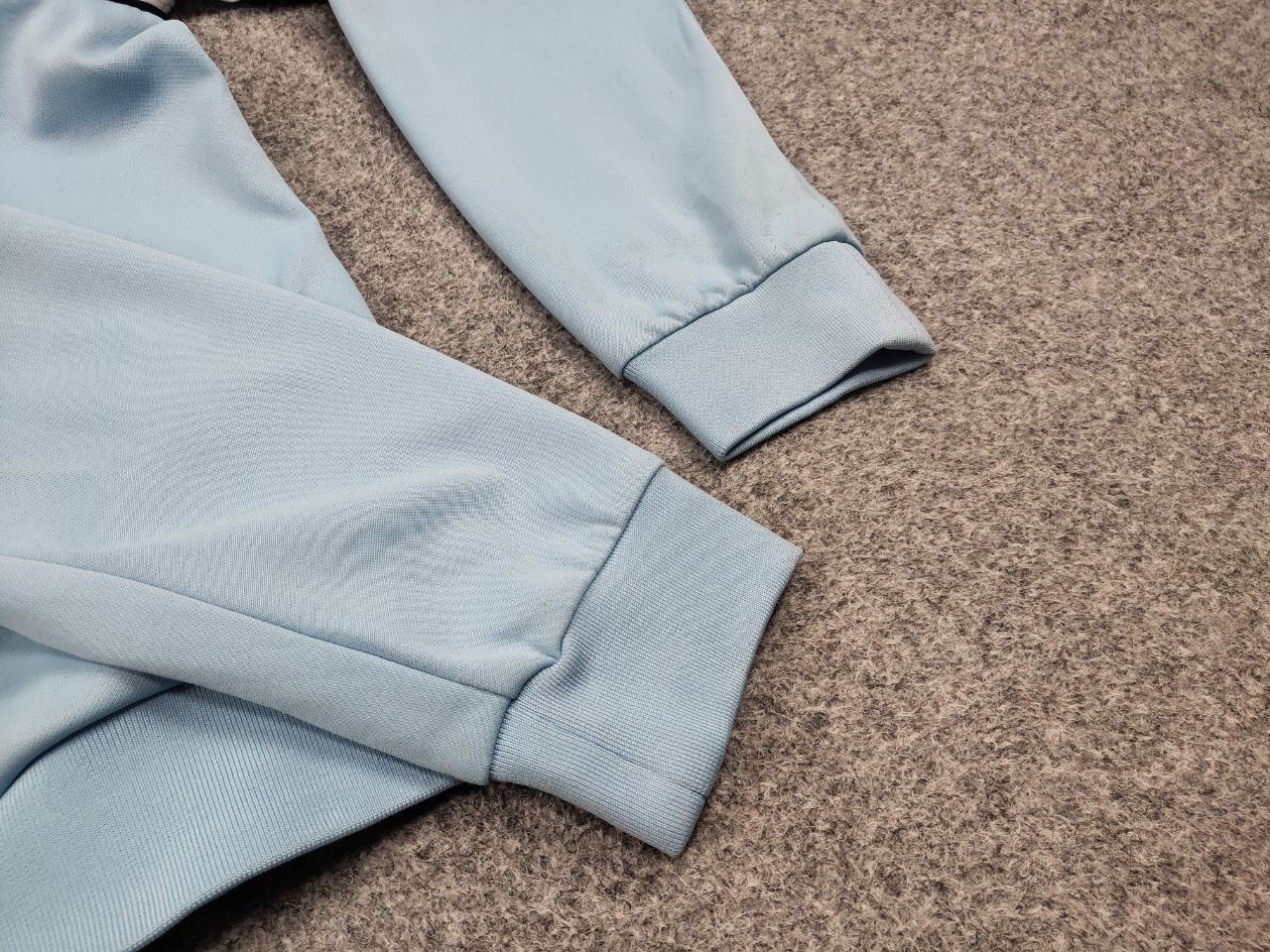 Sergio Tacchini Sergio Tacchini track top light Blue White Light Zip Jacket Size US XL / EU 56 / 4 - 15 Thumbnail