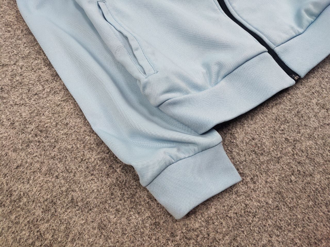 Sergio Tacchini Sergio Tacchini track top light Blue White Light Zip Jacket Size US XL / EU 56 / 4 - 6 Thumbnail