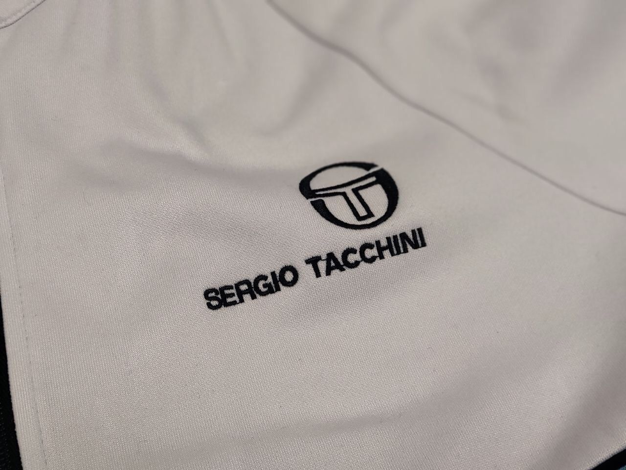 Sergio Tacchini Sergio Tacchini track top light Blue White Light Zip Jacket Size US XL / EU 56 / 4 - 16 Thumbnail