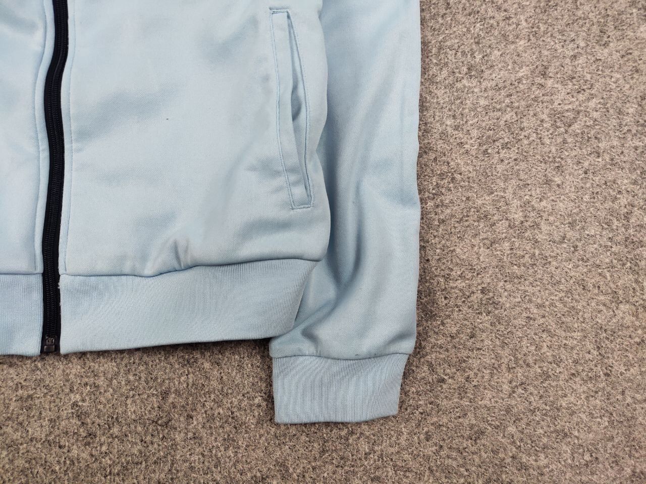 Sergio Tacchini Sergio Tacchini track top light Blue White Light Zip Jacket Size US XL / EU 56 / 4 - 10 Thumbnail