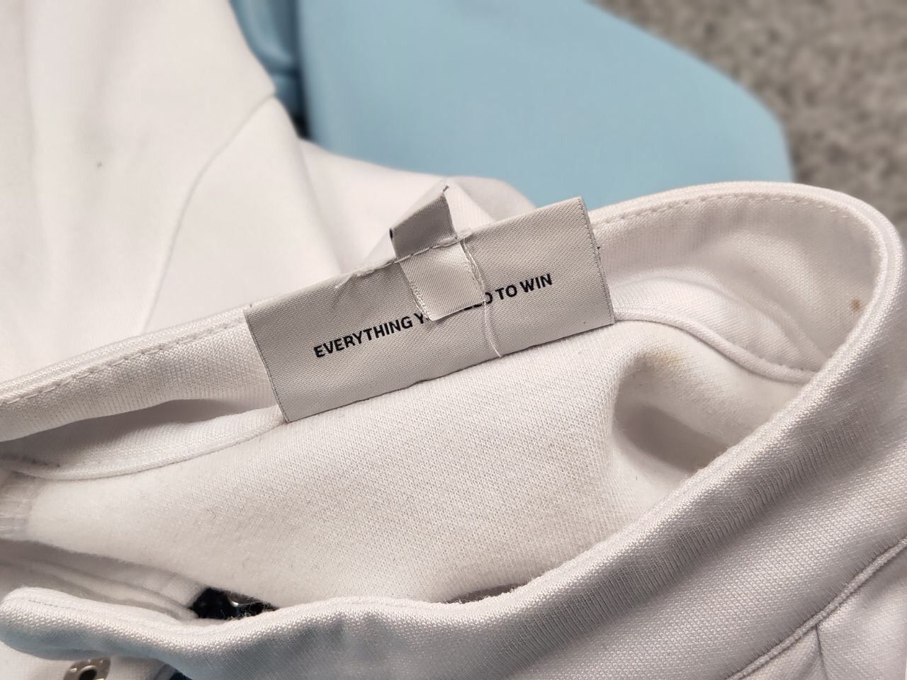 Sergio Tacchini Sergio Tacchini track top light Blue White Light Zip Jacket Size US XL / EU 56 / 4 - 20 Thumbnail