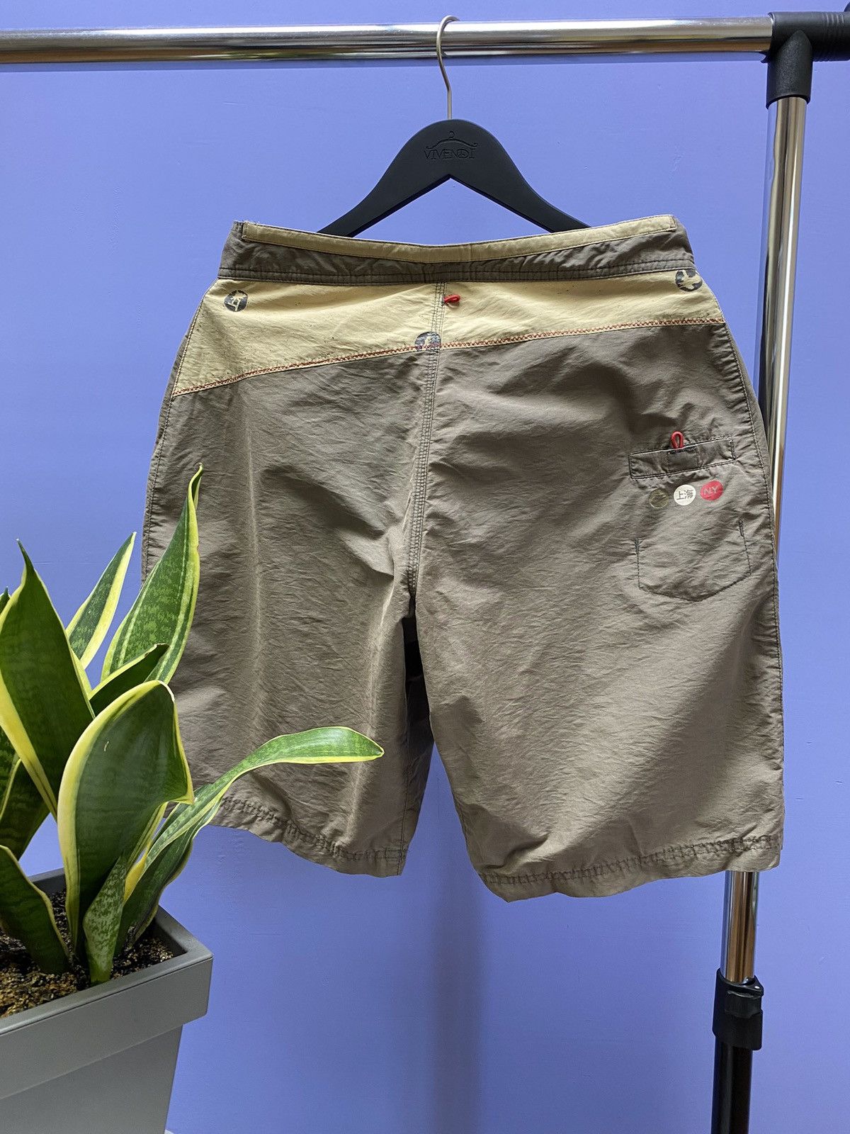 Nike × Vintage Vintage Nike Shanghai New York Shorts Size M Size US 32 / EU 48 - 15 Thumbnail