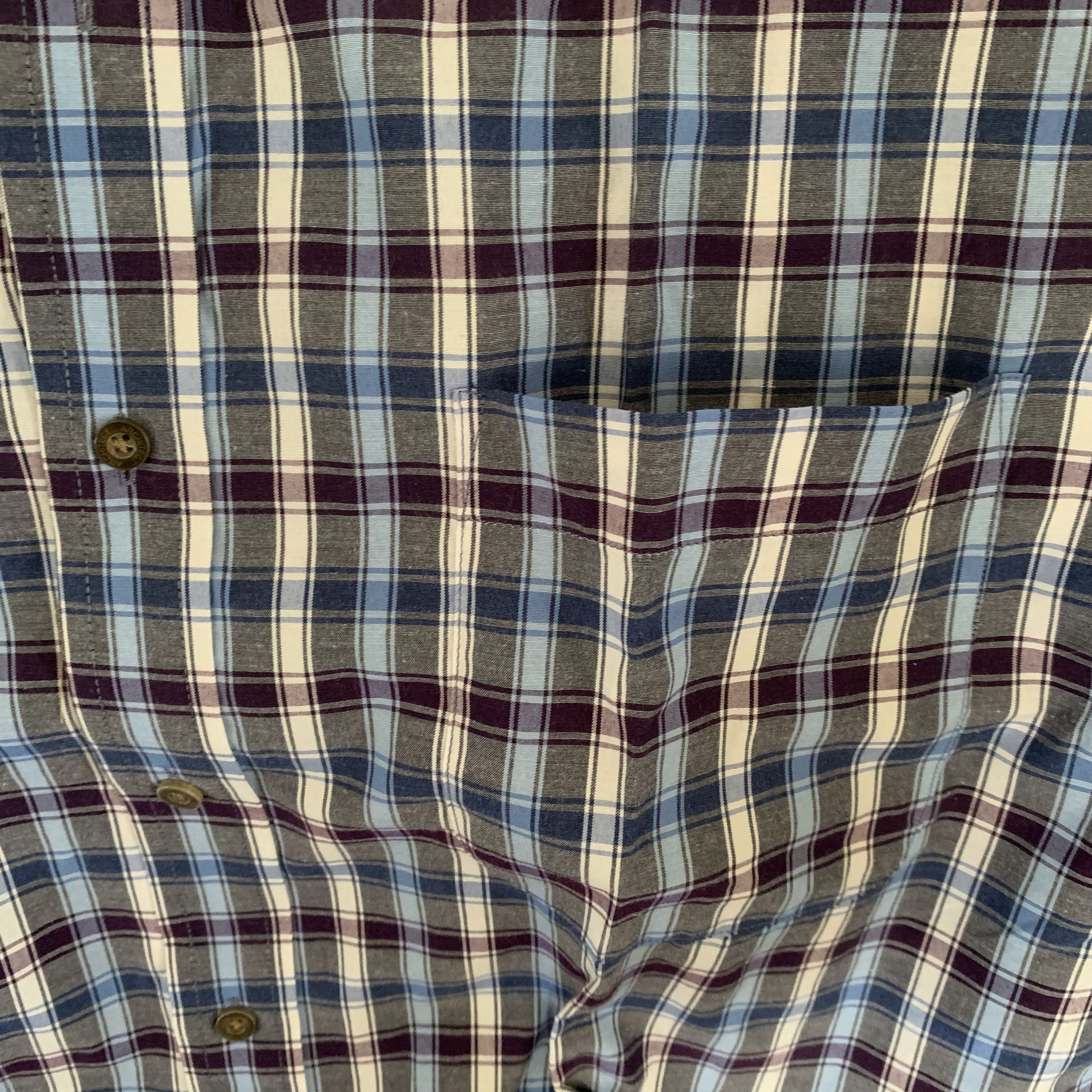 Architect NWT Architect Plaid Button Down Shirt L Regular Easy Care Size US L / EU 52-54 / 3 - 3 Thumbnail