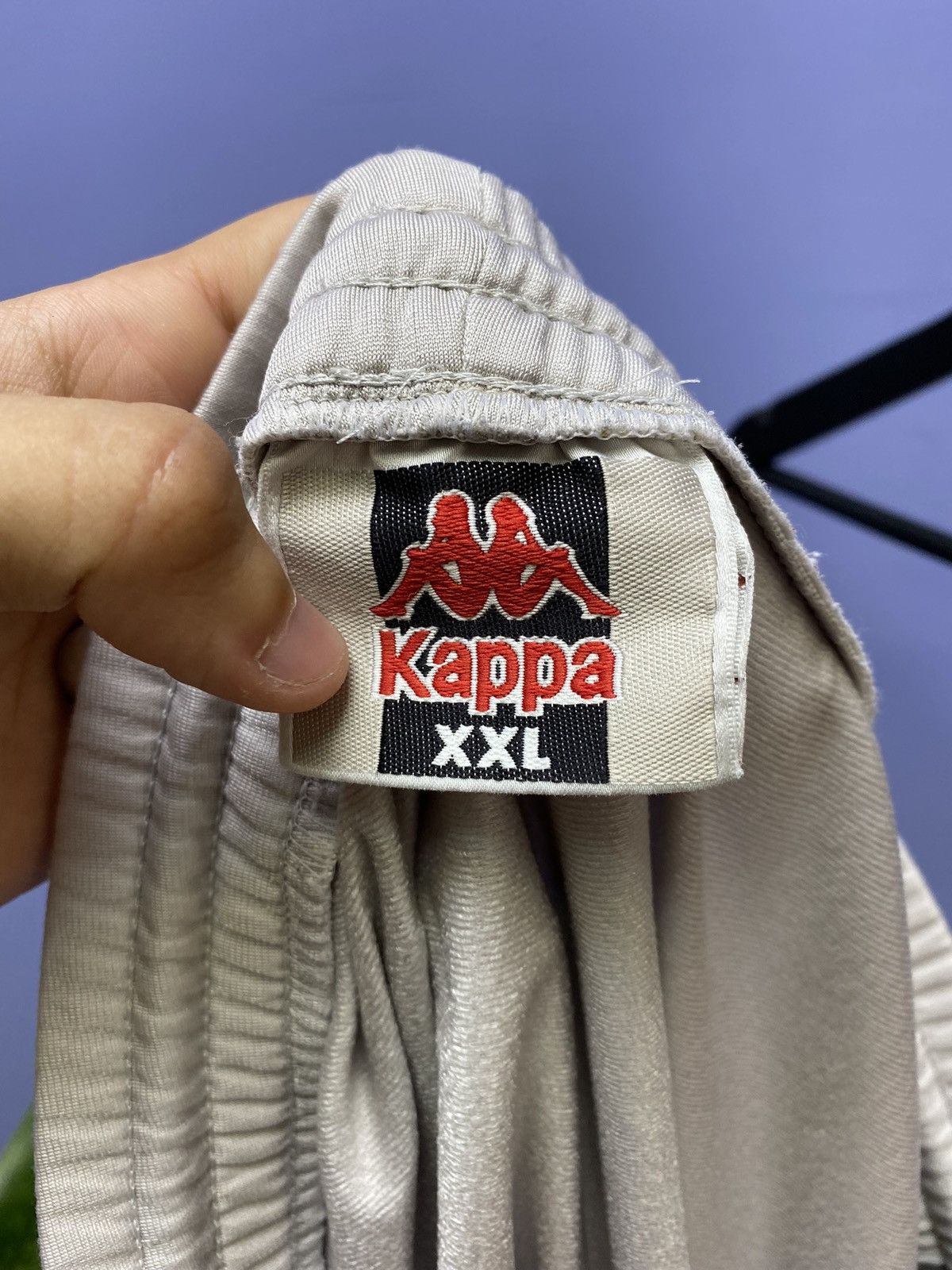 Kappa × Vintage Vintage Kappa Lampas Shorts Red Size XXL Size US 36 / EU 52 - 15 Thumbnail