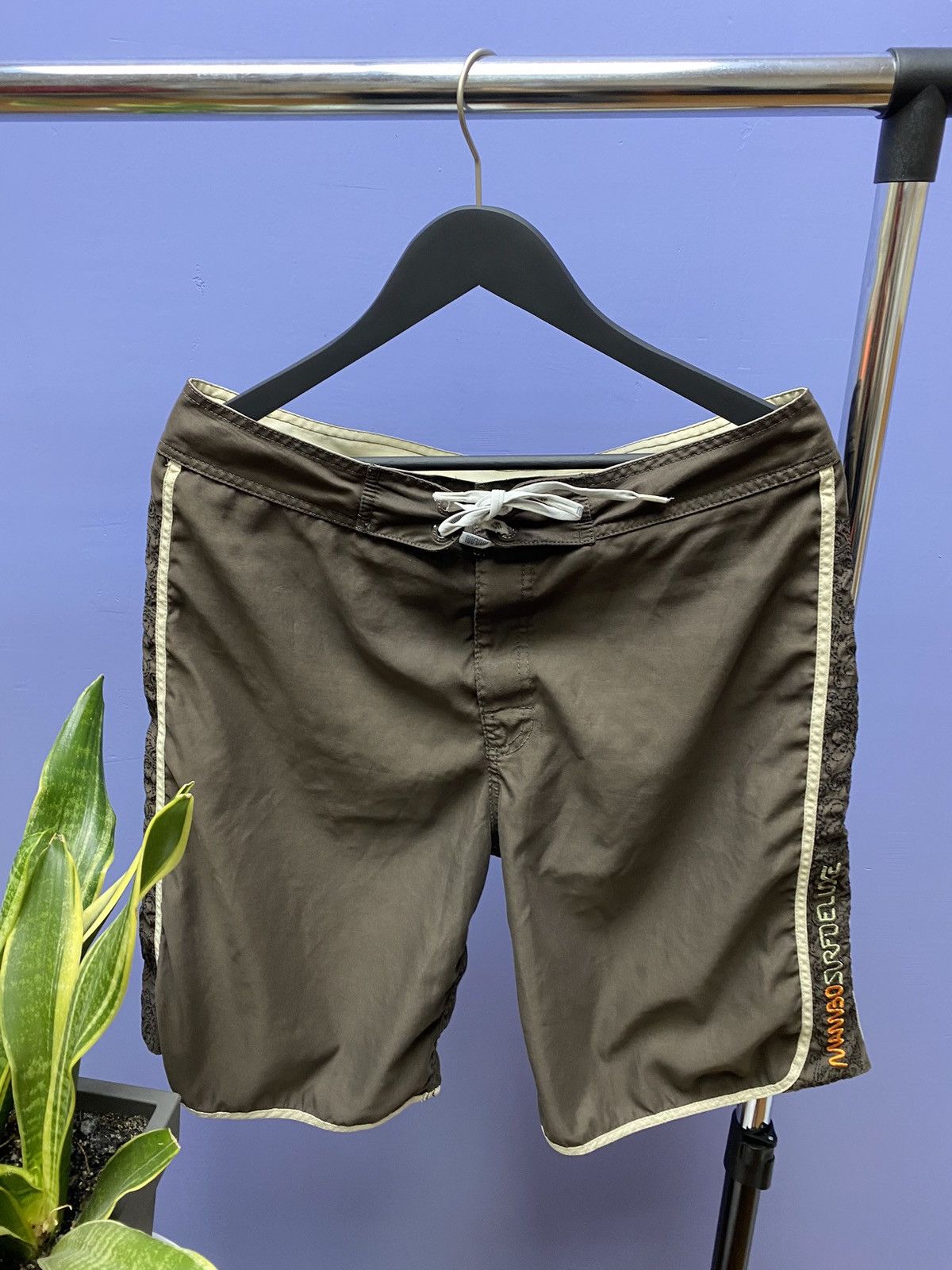 Mambo × Vintage Mambo Surf Deluxe Surfing Shorts Swimming Size US 34 / EU 50 - 4 Thumbnail