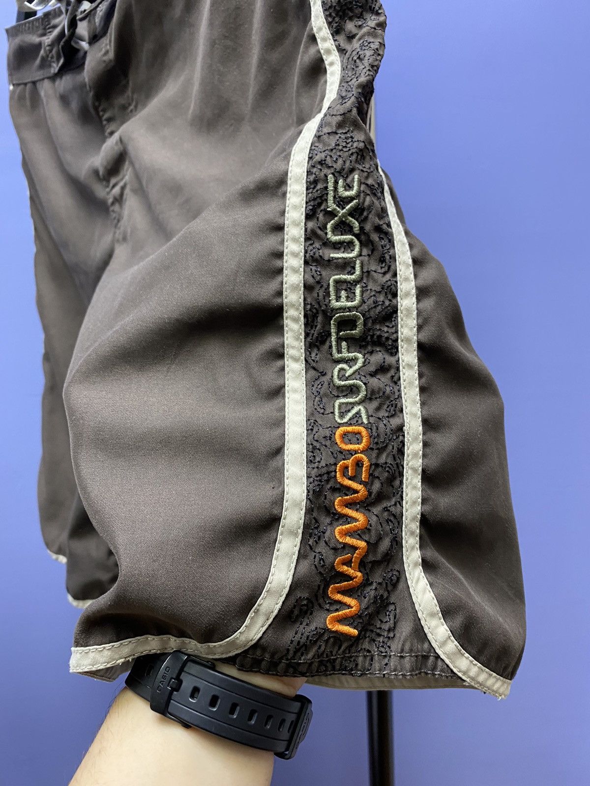 Mambo × Vintage Mambo Surf Deluxe Surfing Shorts Swimming Size US 34 / EU 50 - 7 Thumbnail