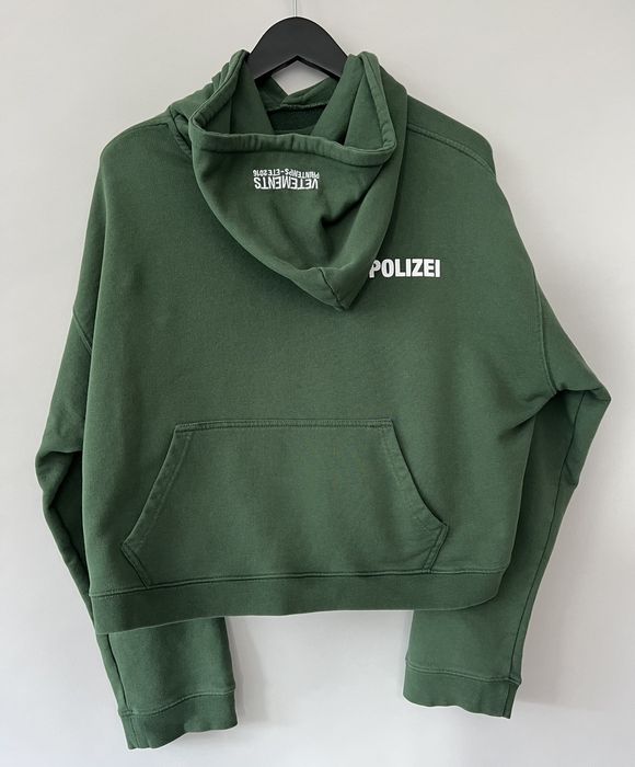 Vetements cheap hoodie grailed