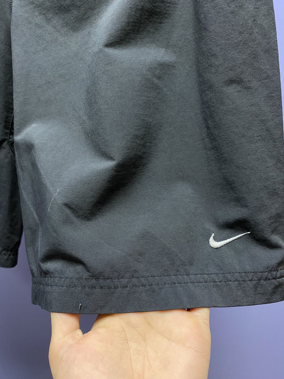 Nike × Vintage Vintage Nike Small Logo Swoosh Shorts Size XL Size US 36 / EU 52 - 5 Thumbnail