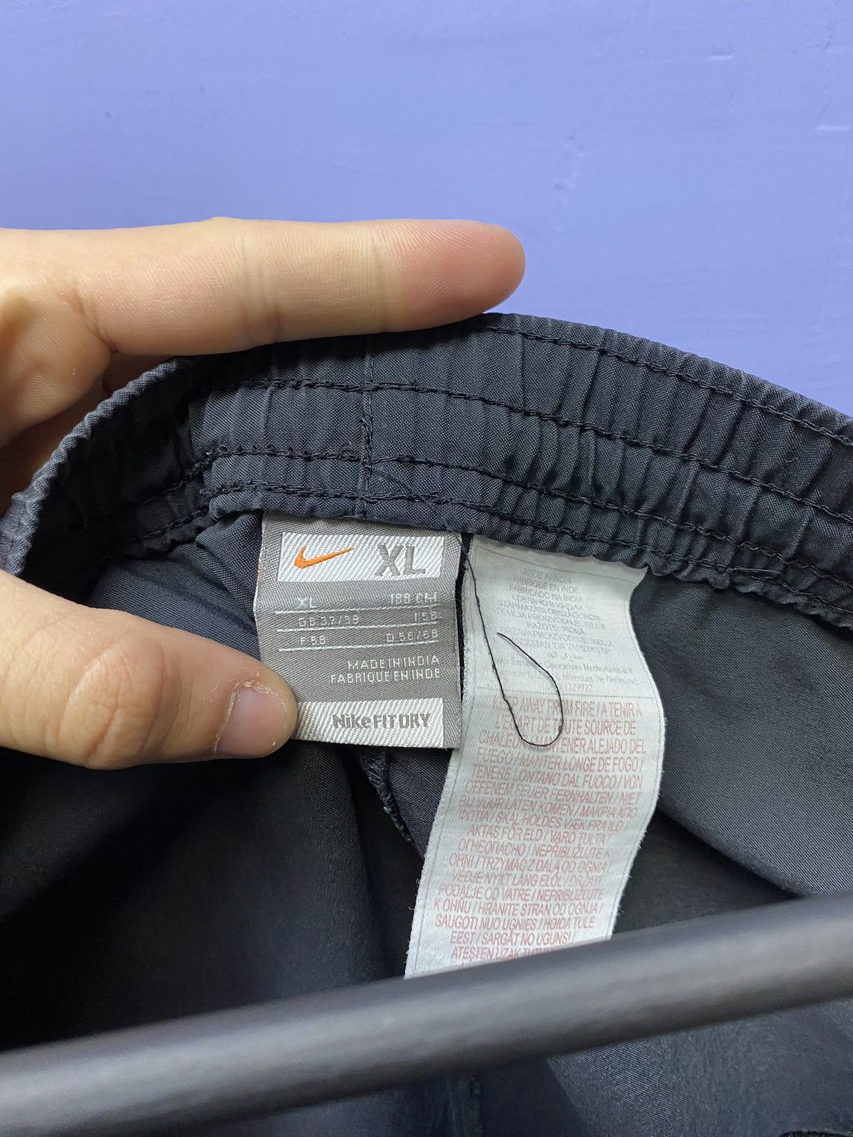 Nike × Vintage Vintage Nike Small Logo Swoosh Shorts Size XL Size US 36 / EU 52 - 14 Thumbnail