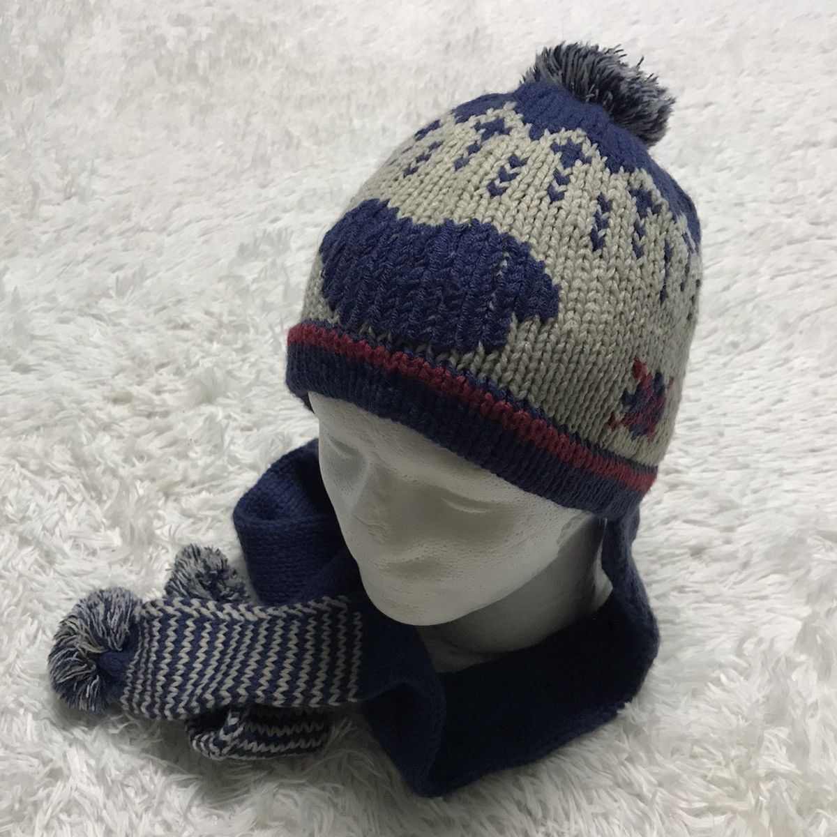 Japanese Brand Japanese style beanie hat snow cap Size ONE SIZE - 3 Thumbnail