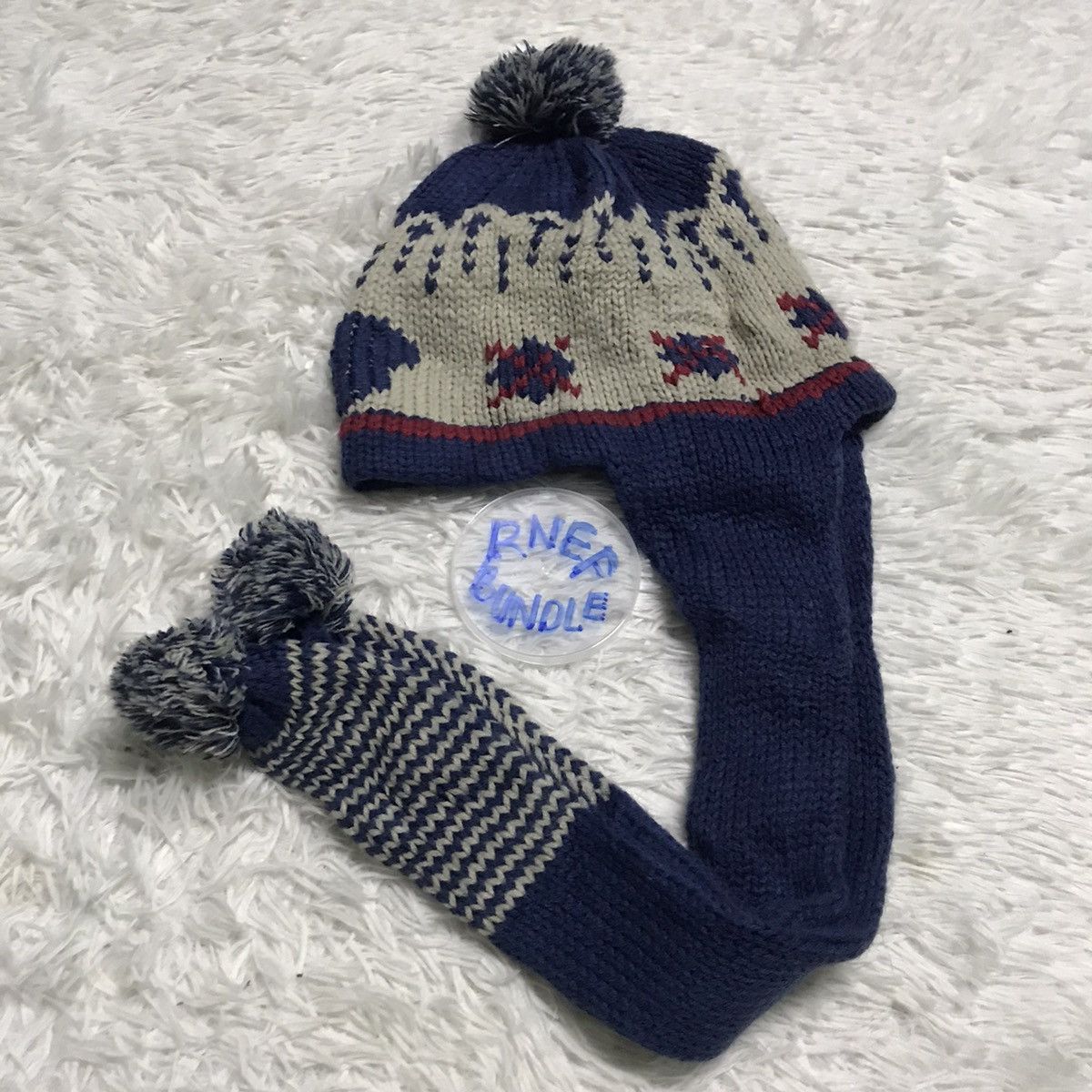Japanese Brand Japanese style beanie hat snow cap Size ONE SIZE - 5 Thumbnail