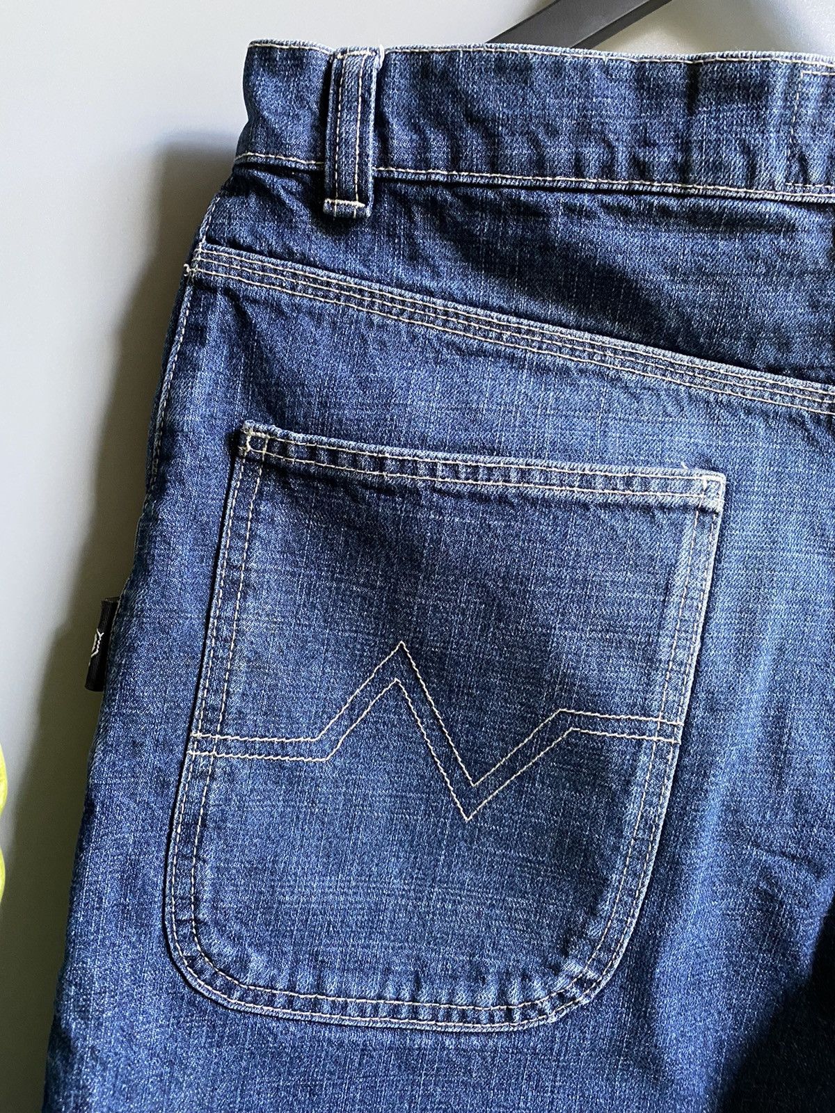 Makaveli × Rap Tees × Vintage Vintage Makaveli x 2Pac Jeans Shorts Denim Tupac Hiphop Rap Size US 33 - 15 Thumbnail