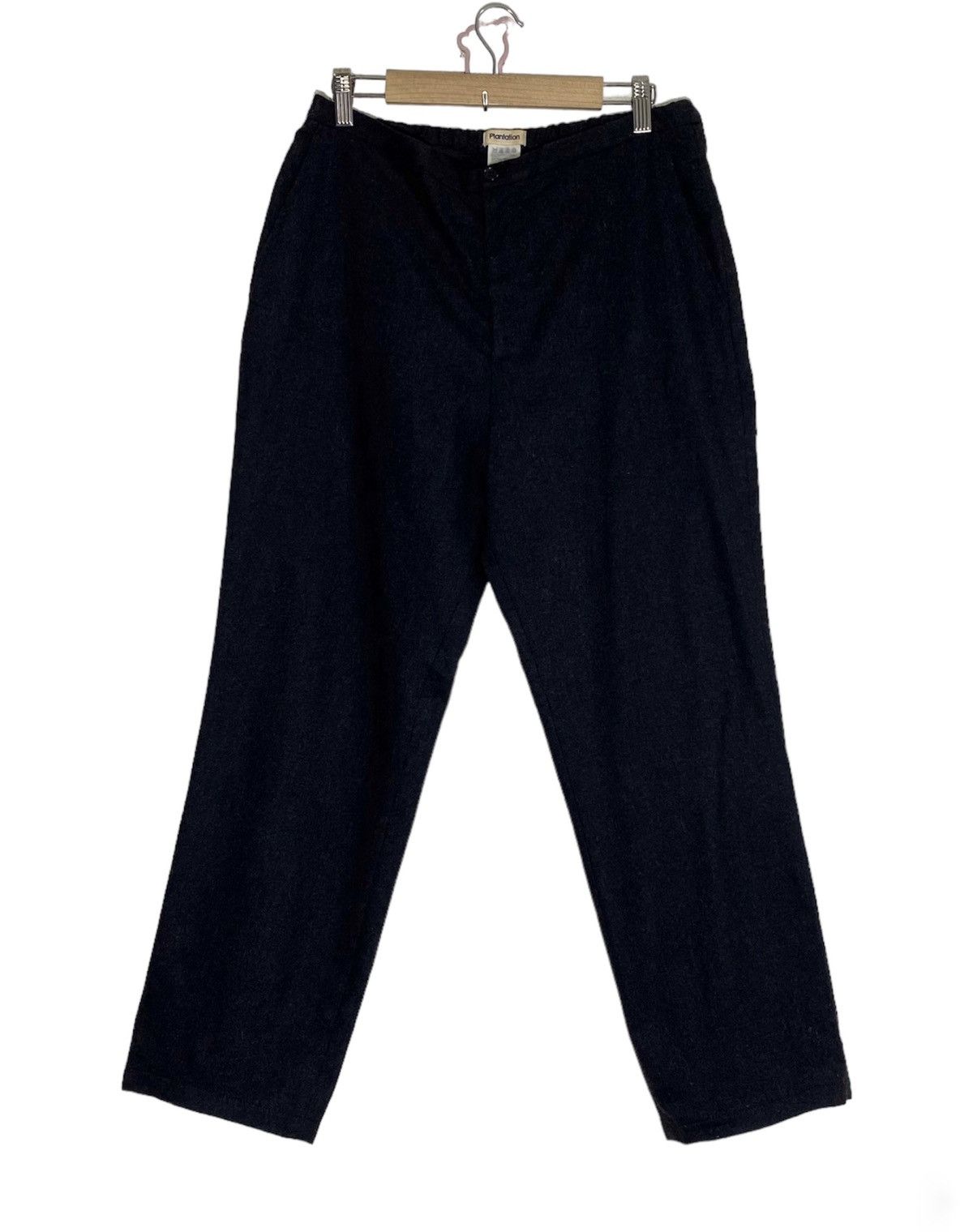 Issey Miyake Vintage Plantation ISSEY MIYAKE wool sweatpants Japanese Size US 32 / EU 48 - 1 Thumbnail
