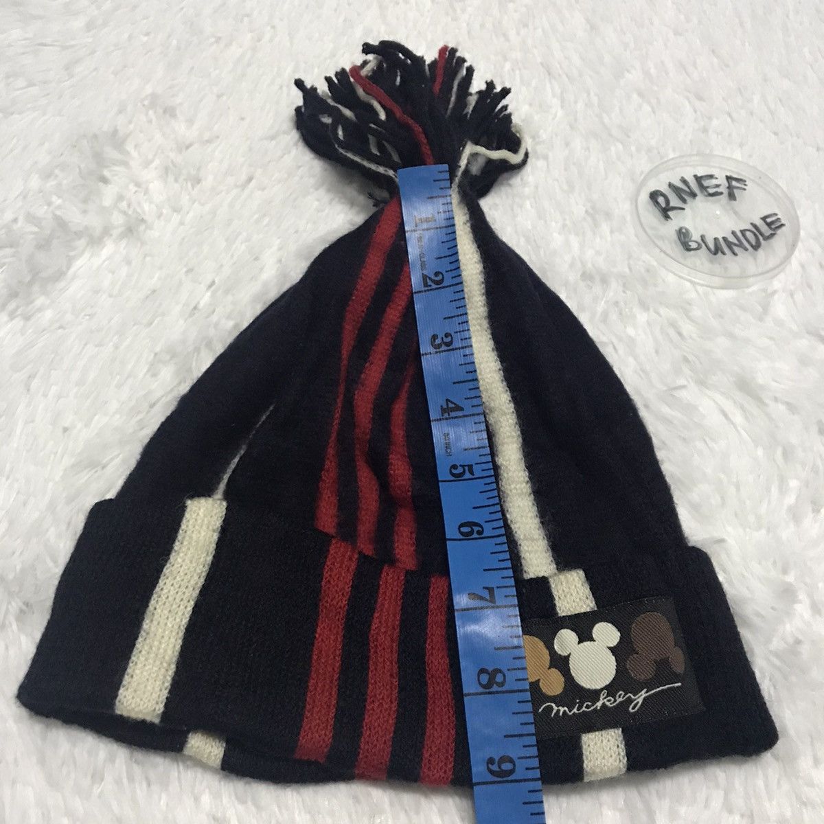 Japanese Brand Mickey beanie tokyo disneyland made in Japan Size ONE SIZE - 8 Thumbnail