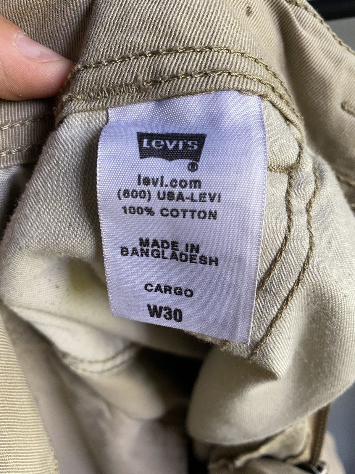 Levi's × Levi's Vintage Clothing × Vintage Vintage Levi’s Cargo Short W30 Size US 30 / EU 46 - 20 Thumbnail
