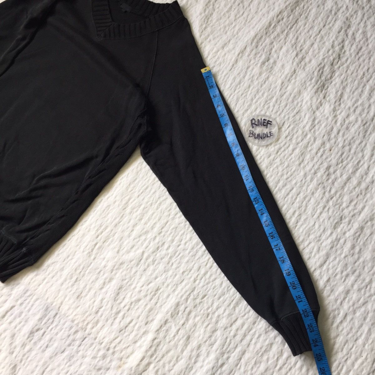 Japanese Brand Plain Black Beams sweatshirt Size US M / EU 48-50 / 2 - 14 Thumbnail