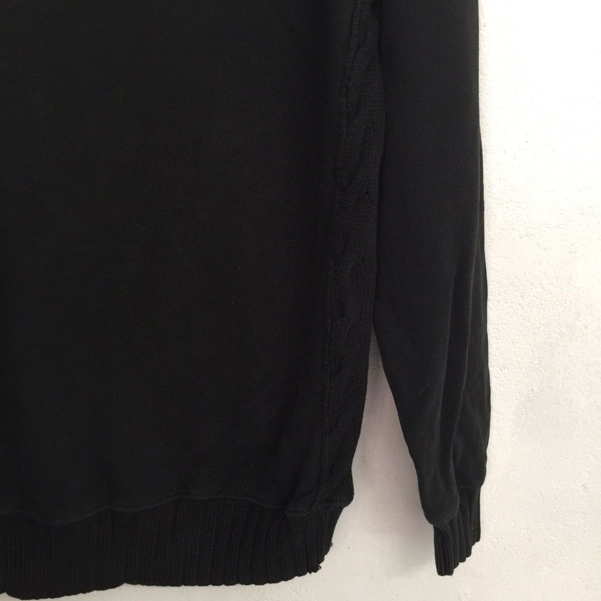 Japanese Brand Plain Black Beams sweatshirt Size US M / EU 48-50 / 2 - 8 Thumbnail