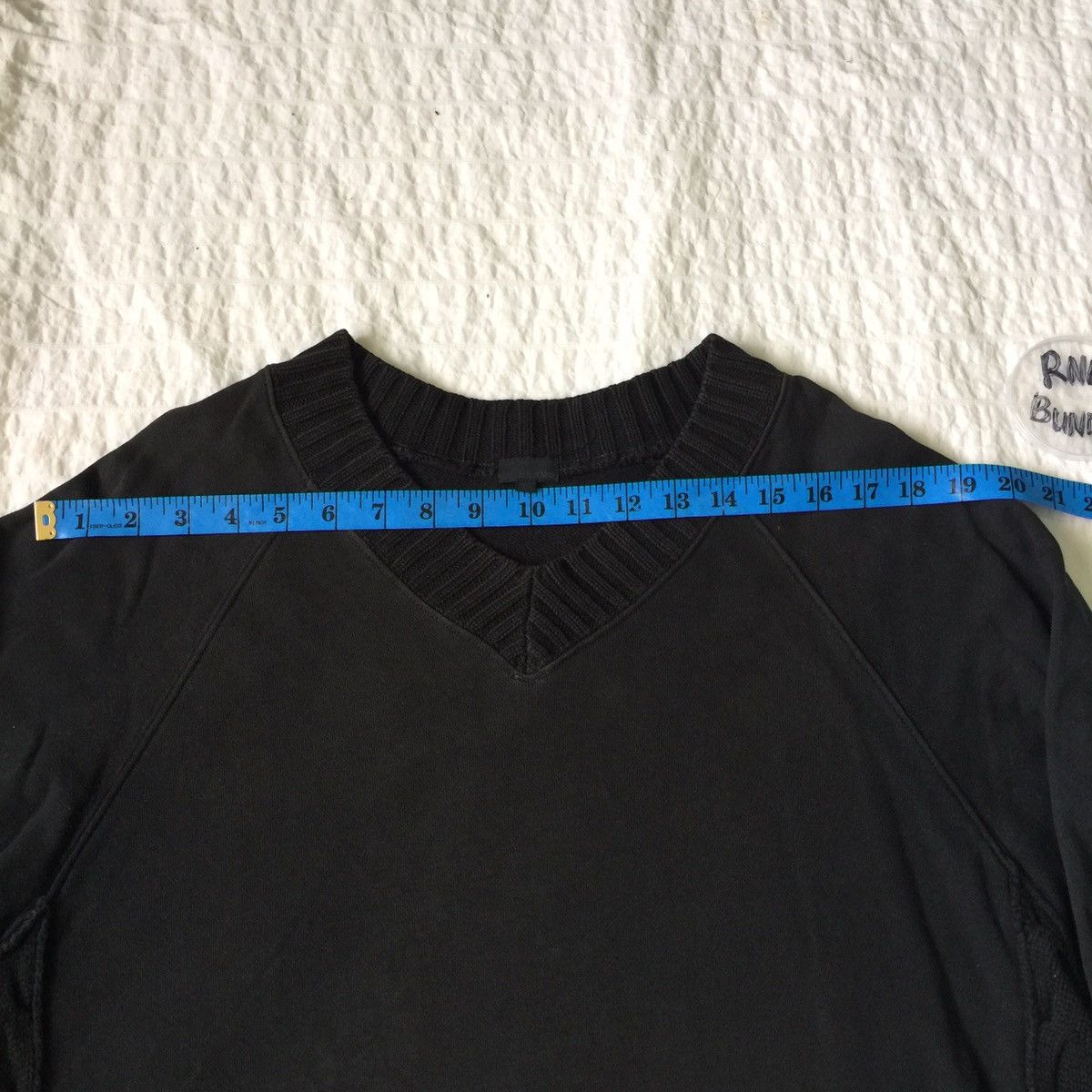 Japanese Brand Plain Black Beams sweatshirt Size US M / EU 48-50 / 2 - 11 Thumbnail