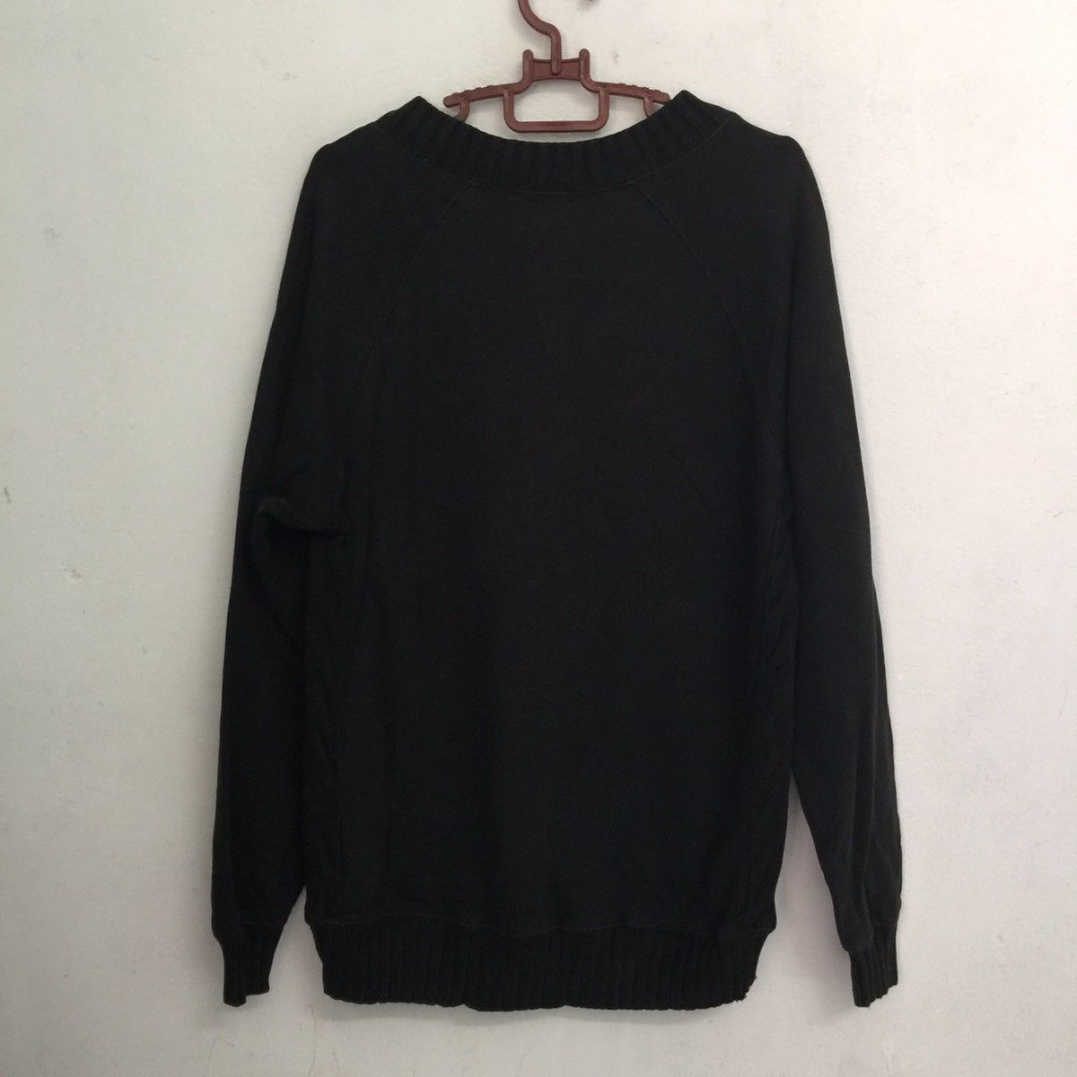 Japanese Brand Plain Black Beams sweatshirt Size US M / EU 48-50 / 2 - 5 Thumbnail