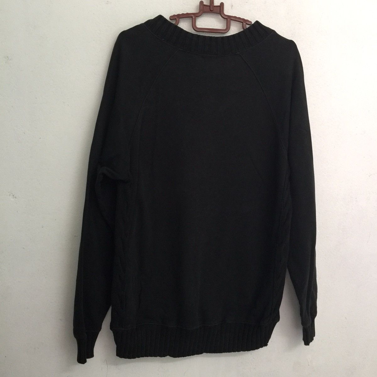 Japanese Brand Plain Black Beams sweatshirt Size US M / EU 48-50 / 2 - 7 Thumbnail
